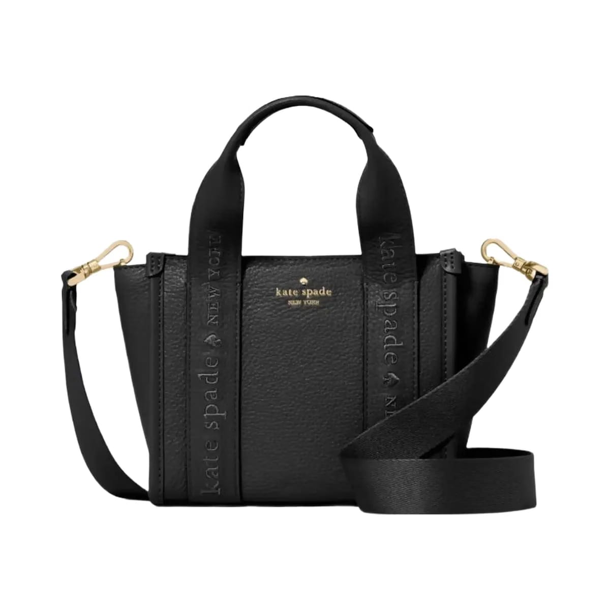 Kate Spade Kip Leather Mini Tote Black