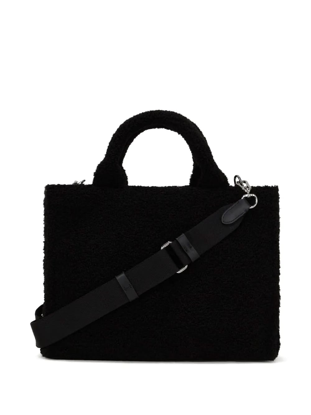 medium embroidered-logo tote bag