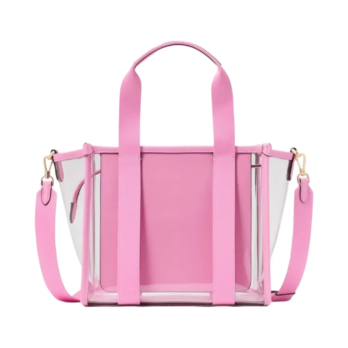 Kate Spade Kip Clear Small Tote Surf Pink