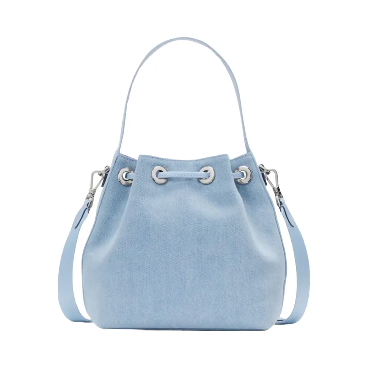 Kate Spade Kip Denim Bucket Bag Blue Multicolor