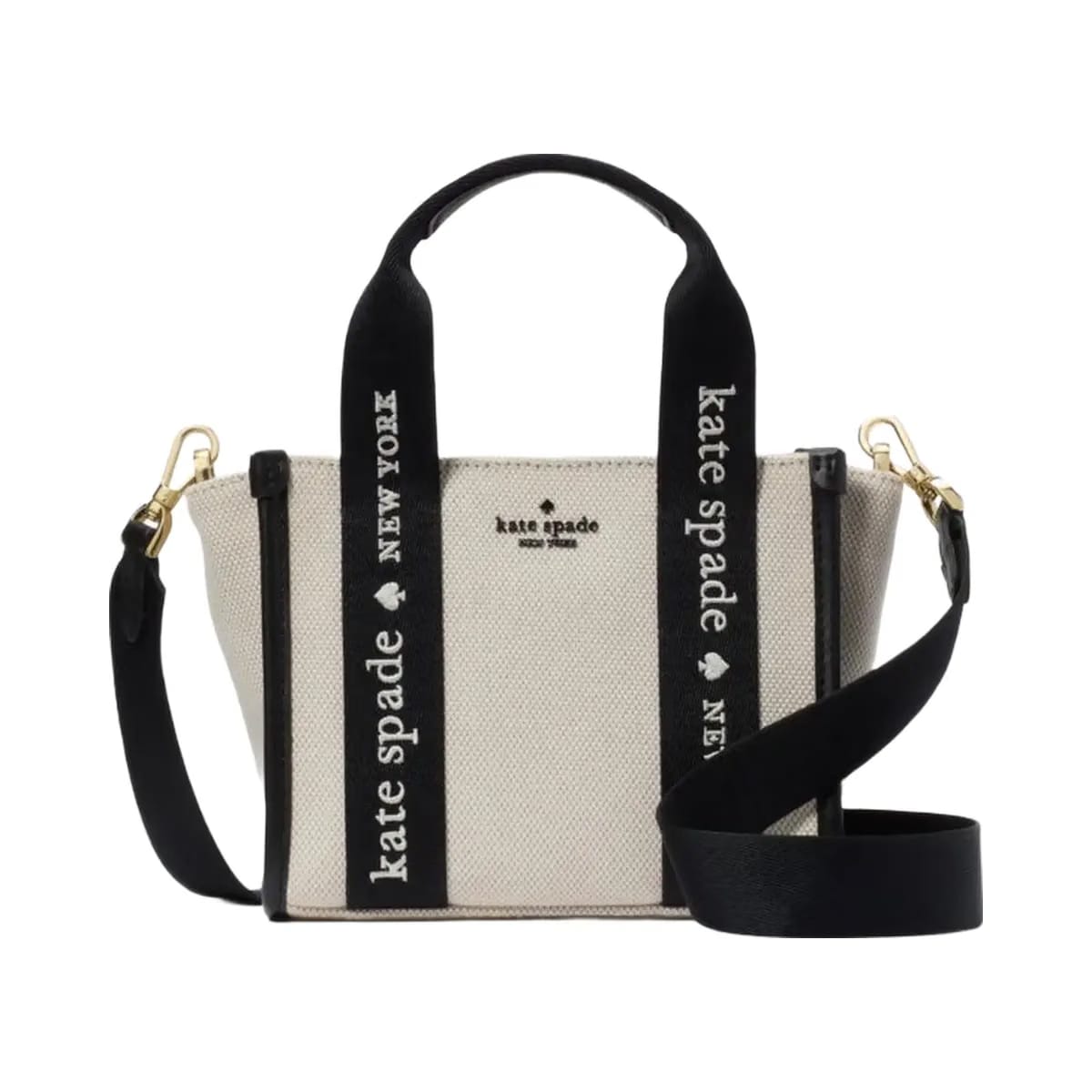Kate Spade Kip Canvas Mini Tote Natural Multi