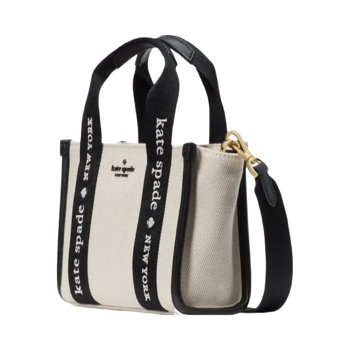 Kate Spade Kip Canvas Mini Tote Natural Multi