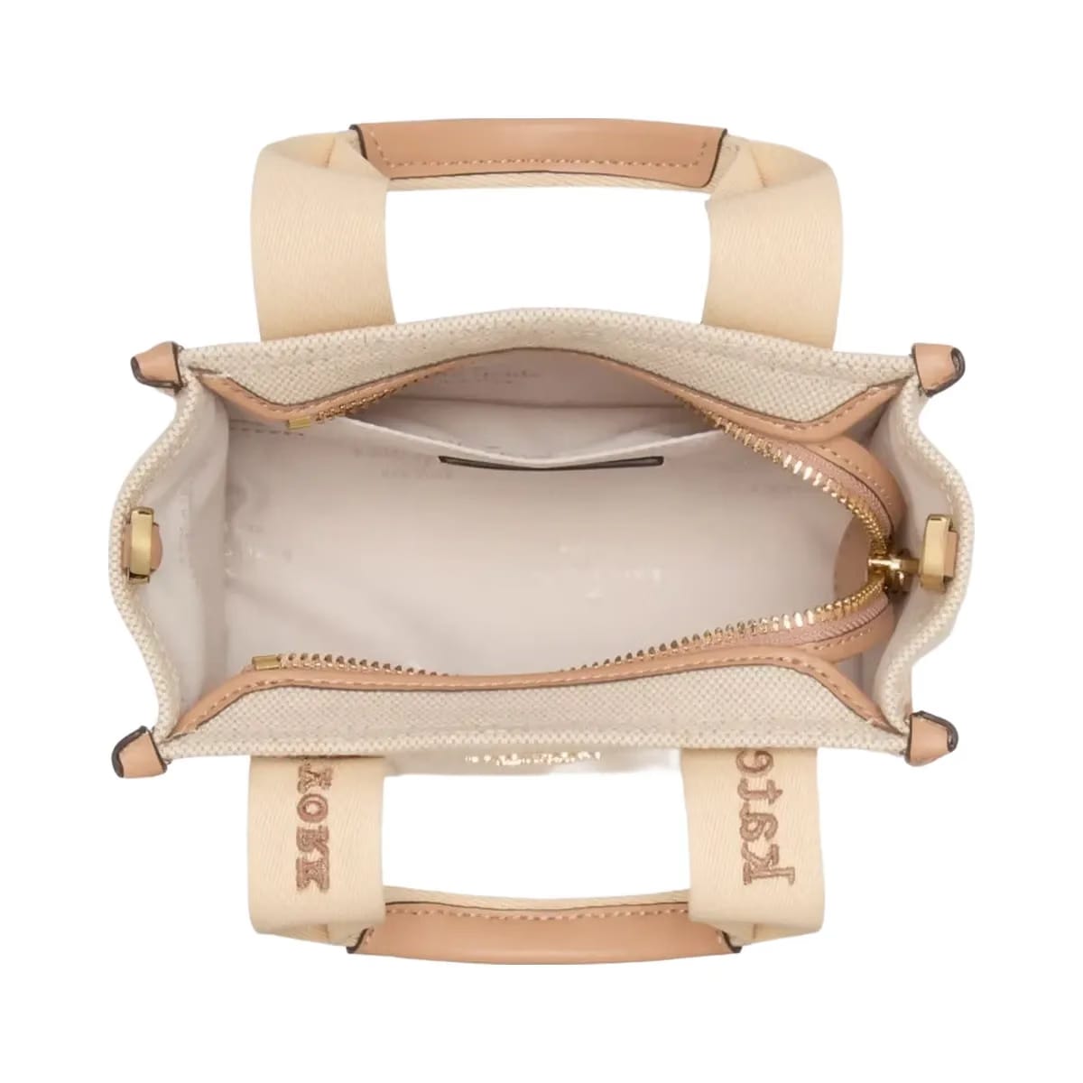 Kate Spade Kip Canvas Mini Tote Light Fawn Multi