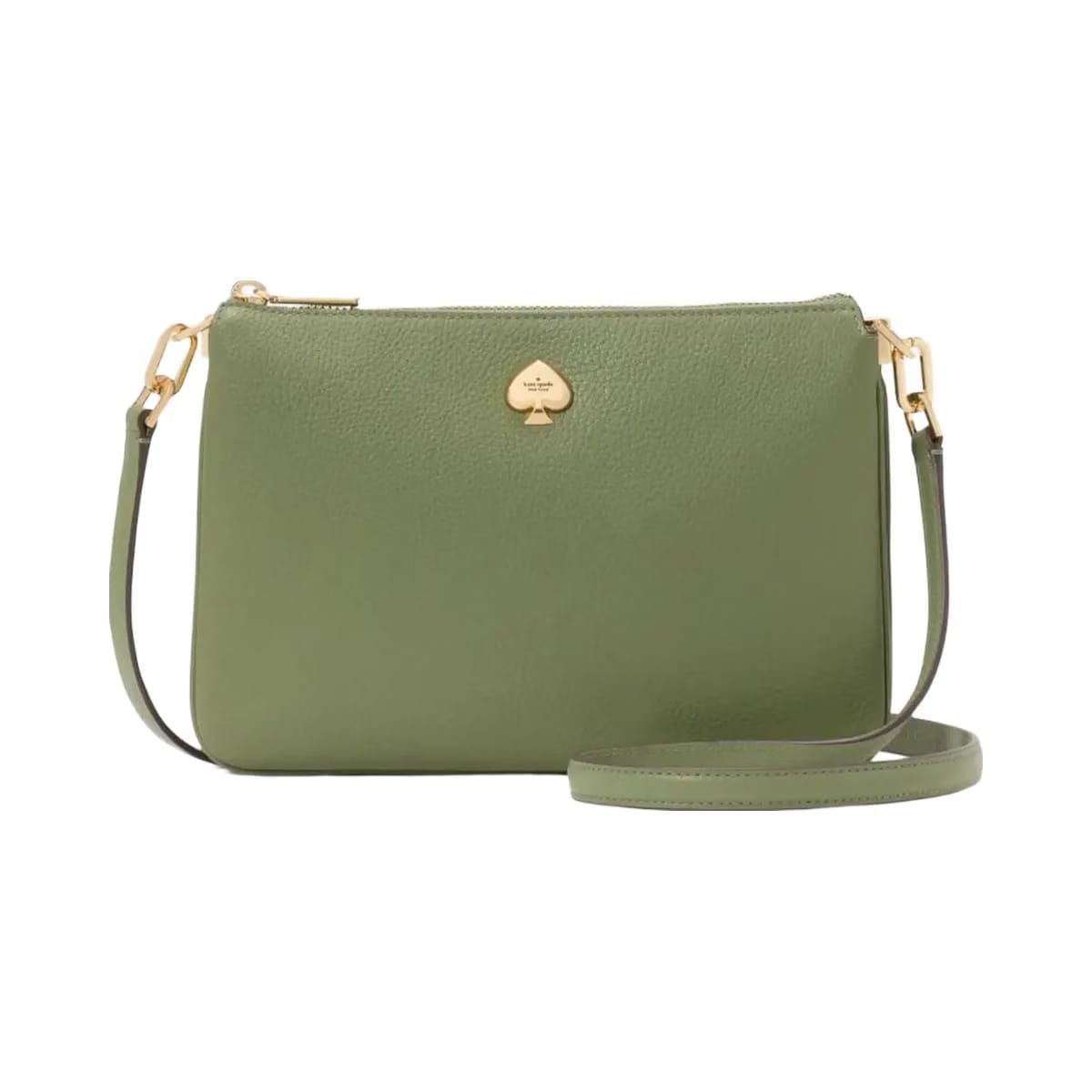 Kate Spade Kayla Small Triple Compartment Crossbody Cedar Stand