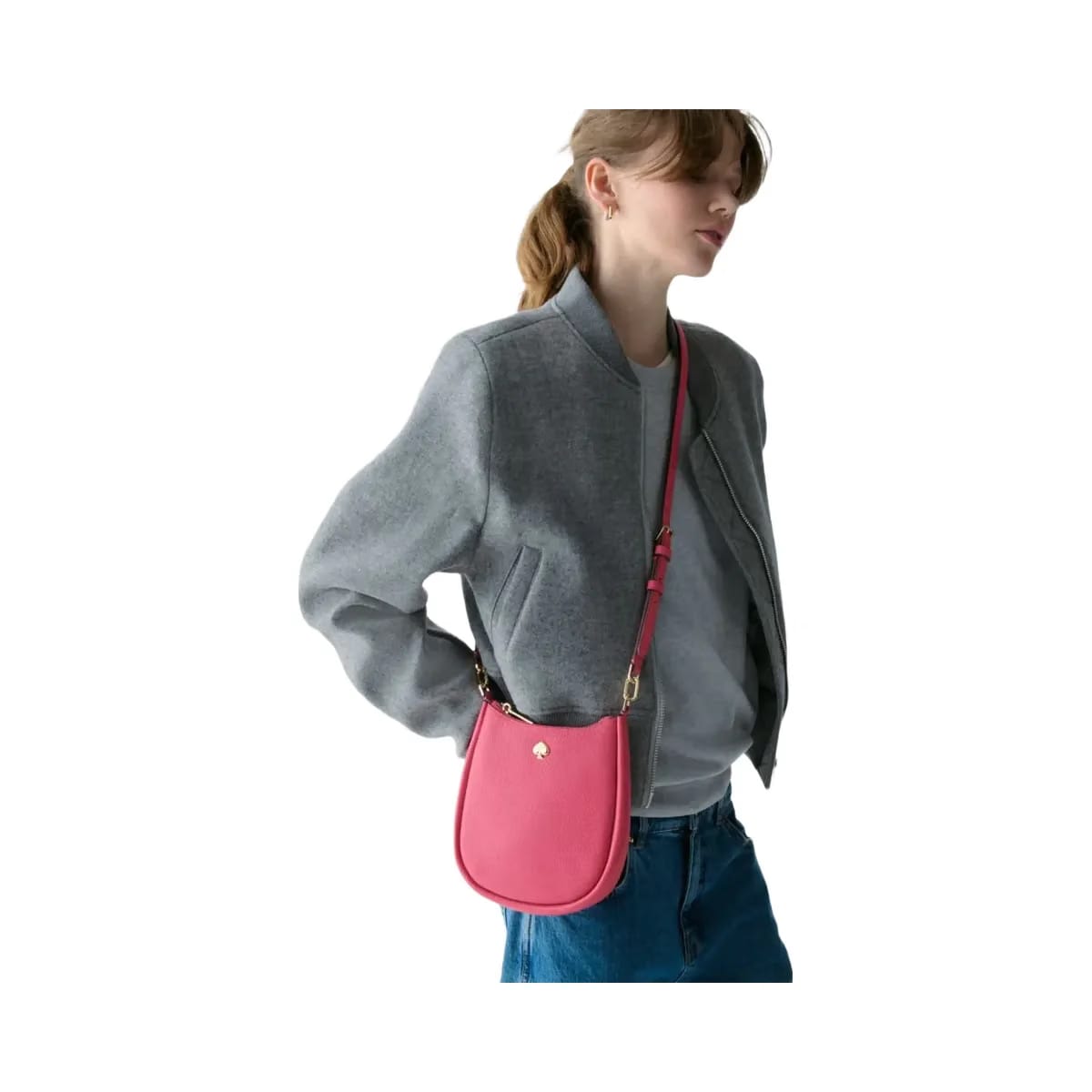 Kate Spade Kayla Small Swingpack Crossbody Rose Oil