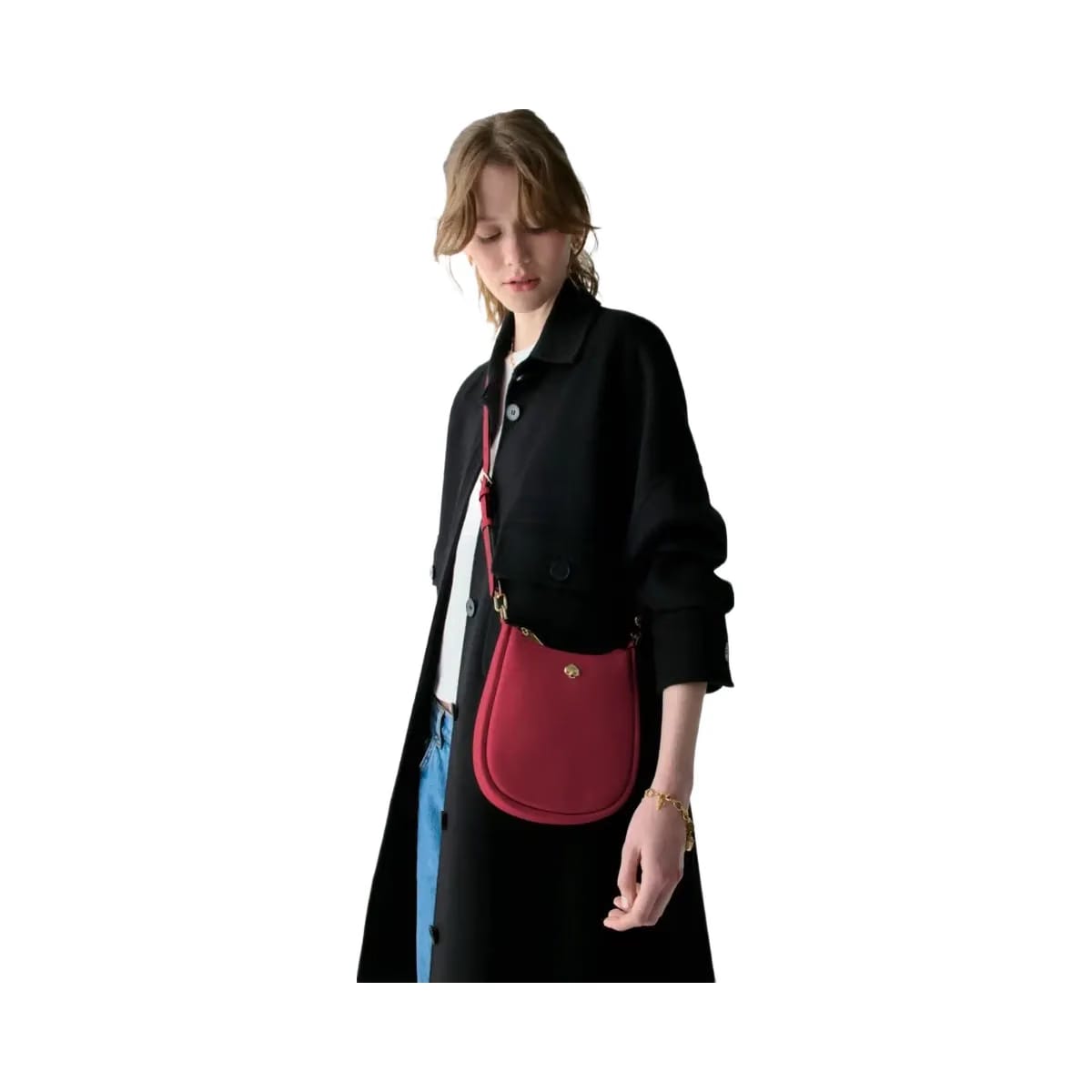 Kate Spade Kayla Small Swingpack Crossbody Perfect Cherry