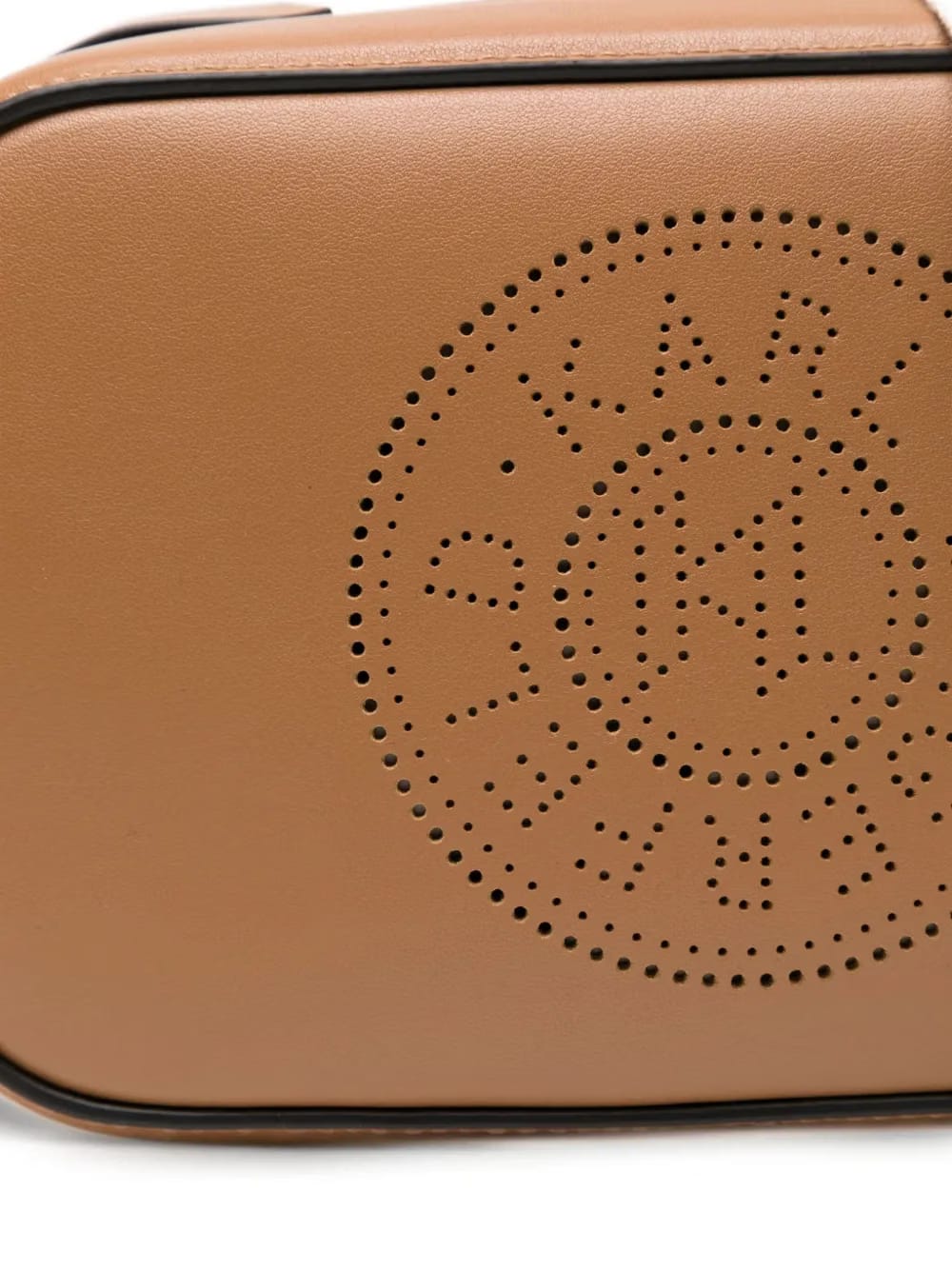 logo-perforated crossbody bag