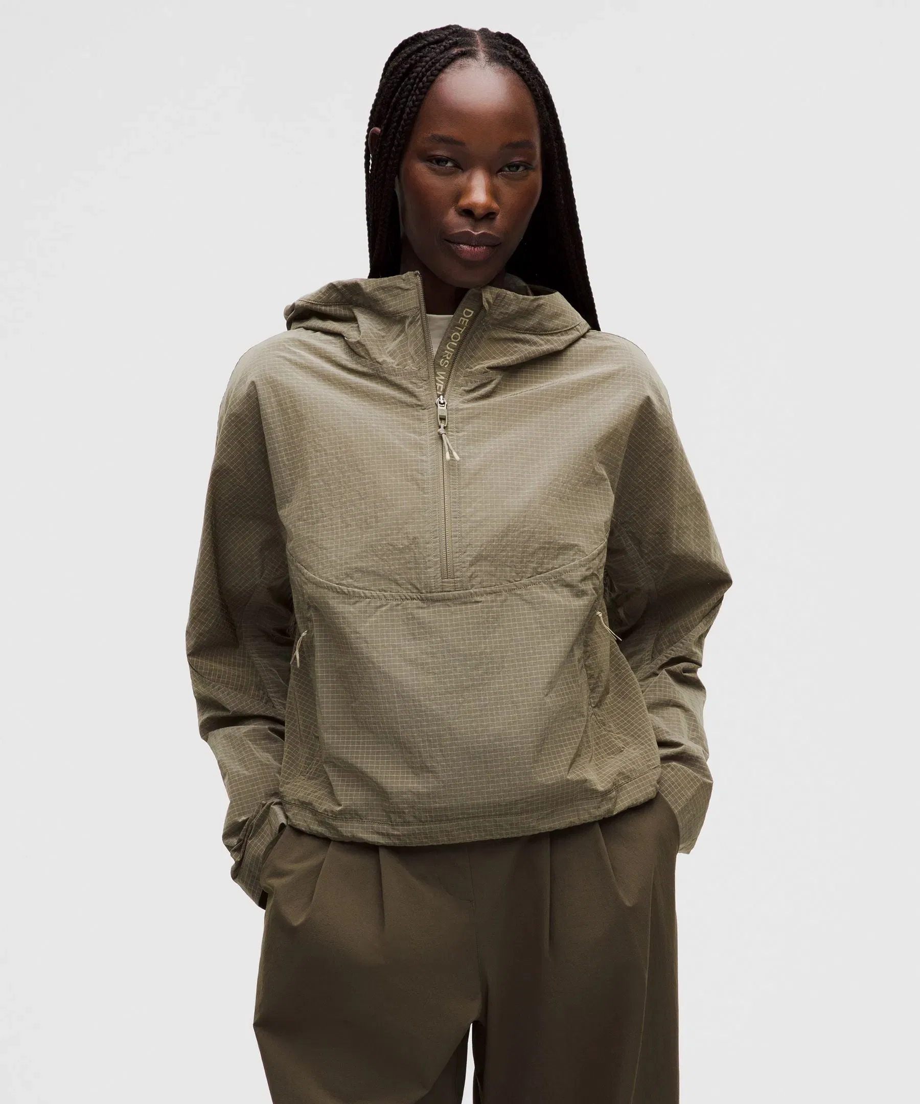 Lululemon Cinch-Back Half-Zip Hiking Pullover