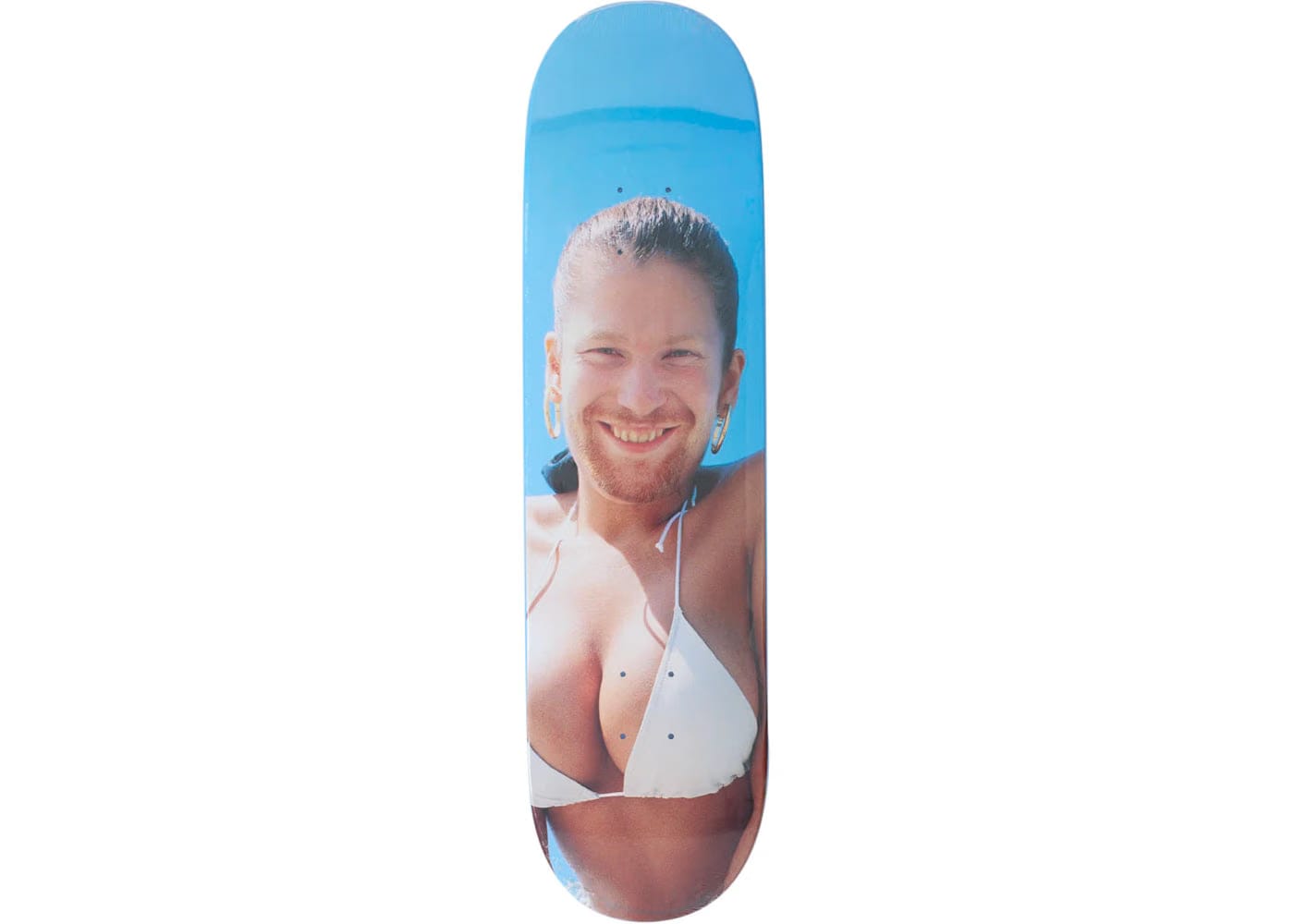 Supreme Aphex Twin Windowlicker Skateboard Deck Blue