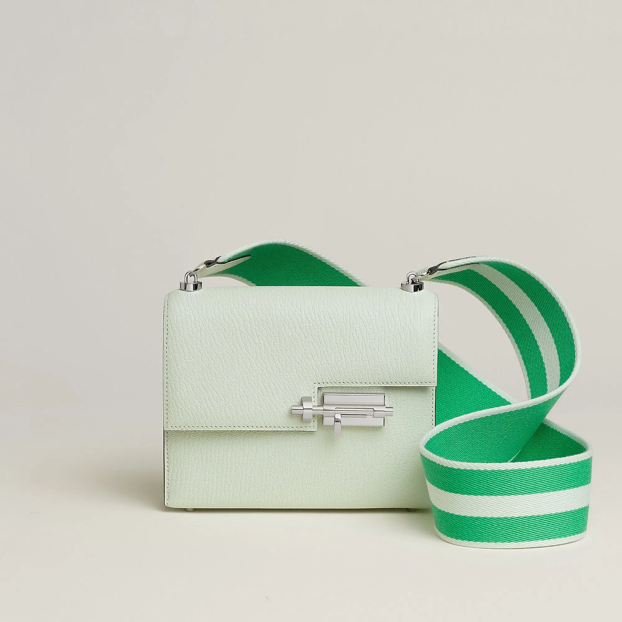 Hermes Verrou Mini Bag Caramel