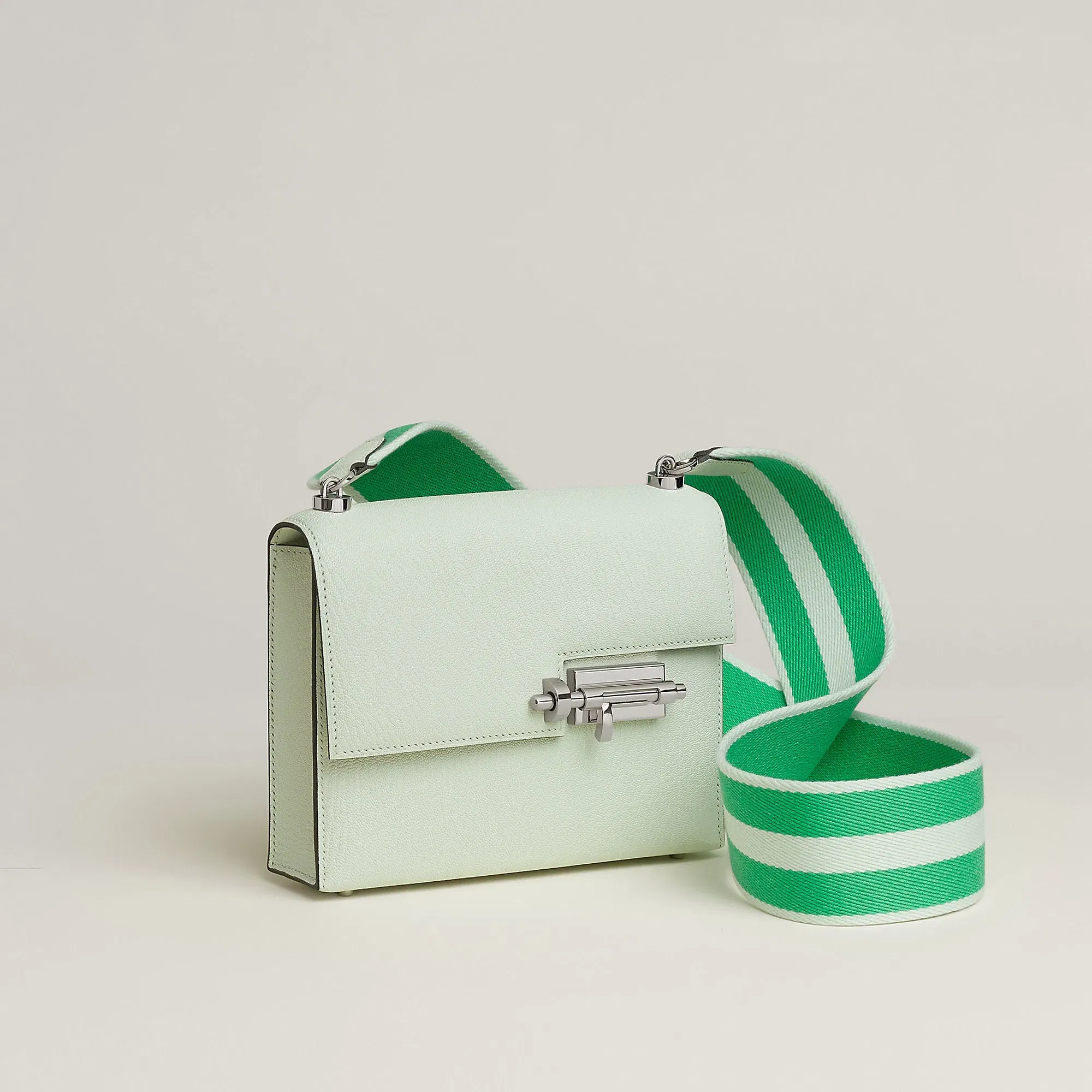 Hermes Verrou Mini Bag Caramel
