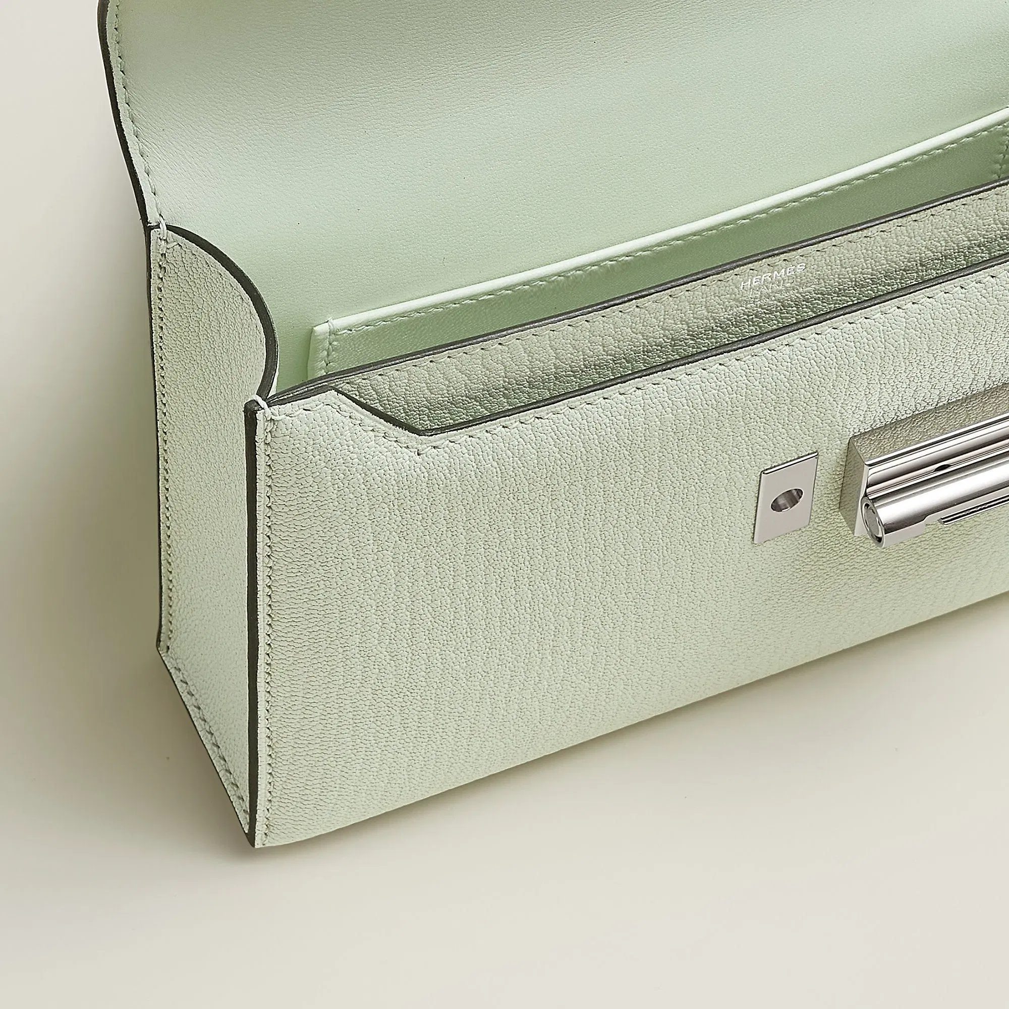 Hermes Verrou Mini Bag Caramel