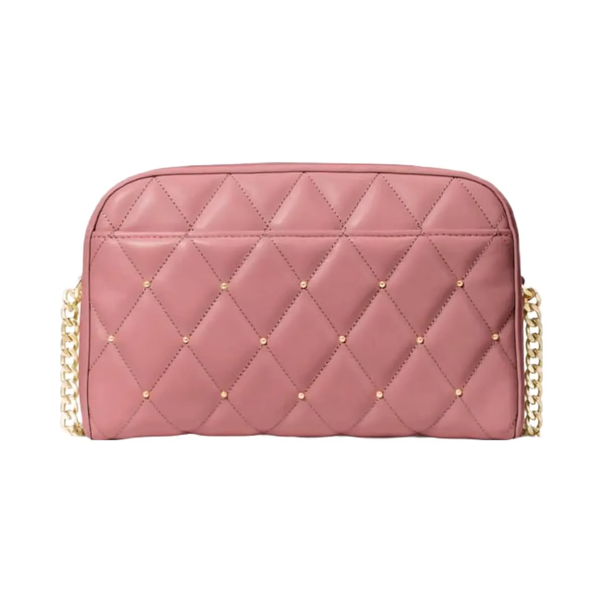 Kate Spade Carey Quilted Studded Chain Camera Bag Pomegranate