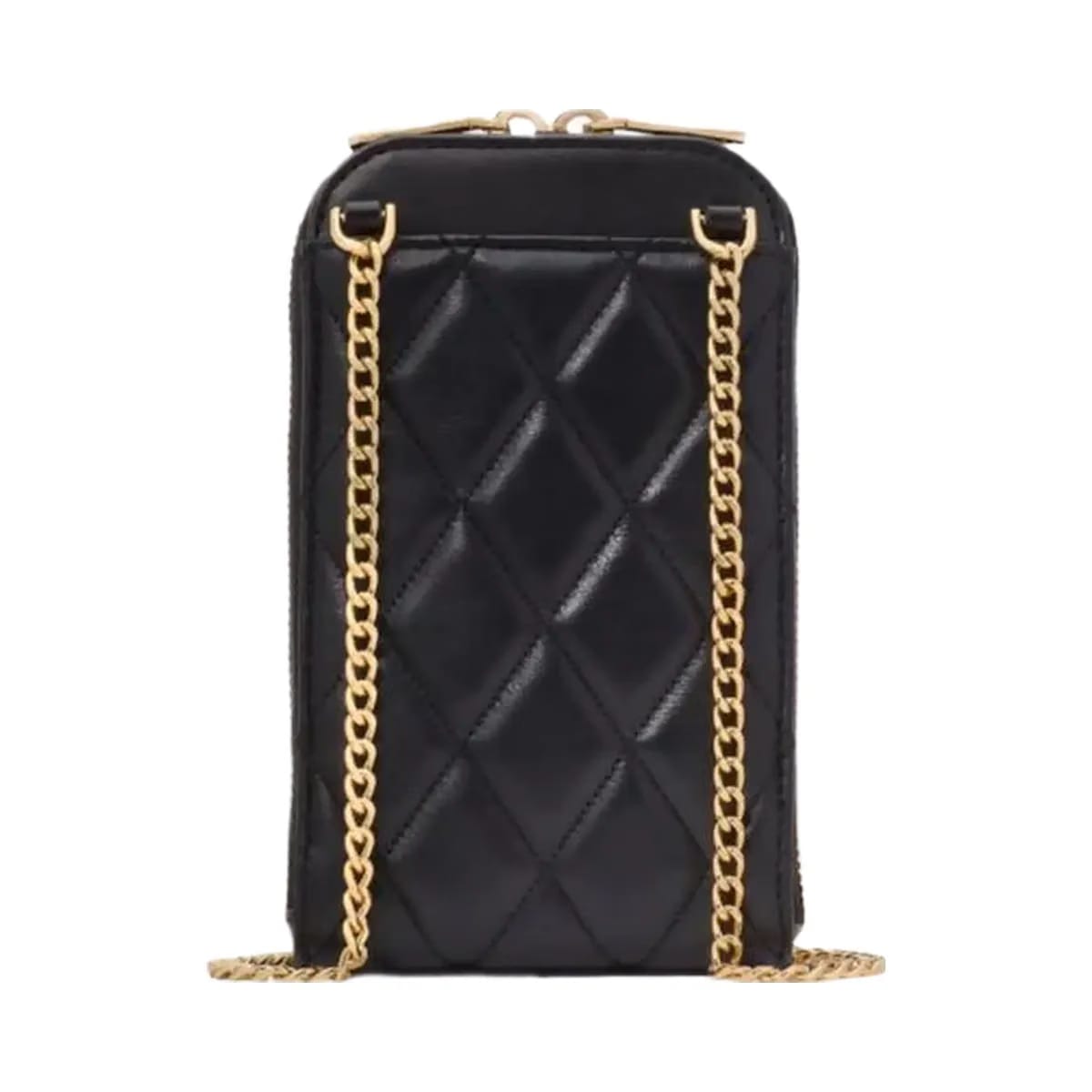 Kate Spade Carey Quilted North South Phone Crossbody Black
