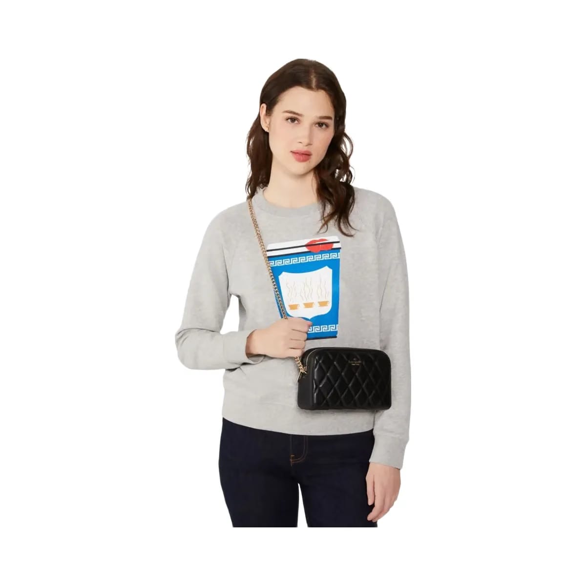 Kate Spade Carey Chain Camera Bag Black