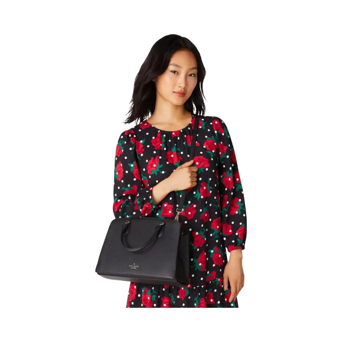 Kate Spade Addie Satchel Black