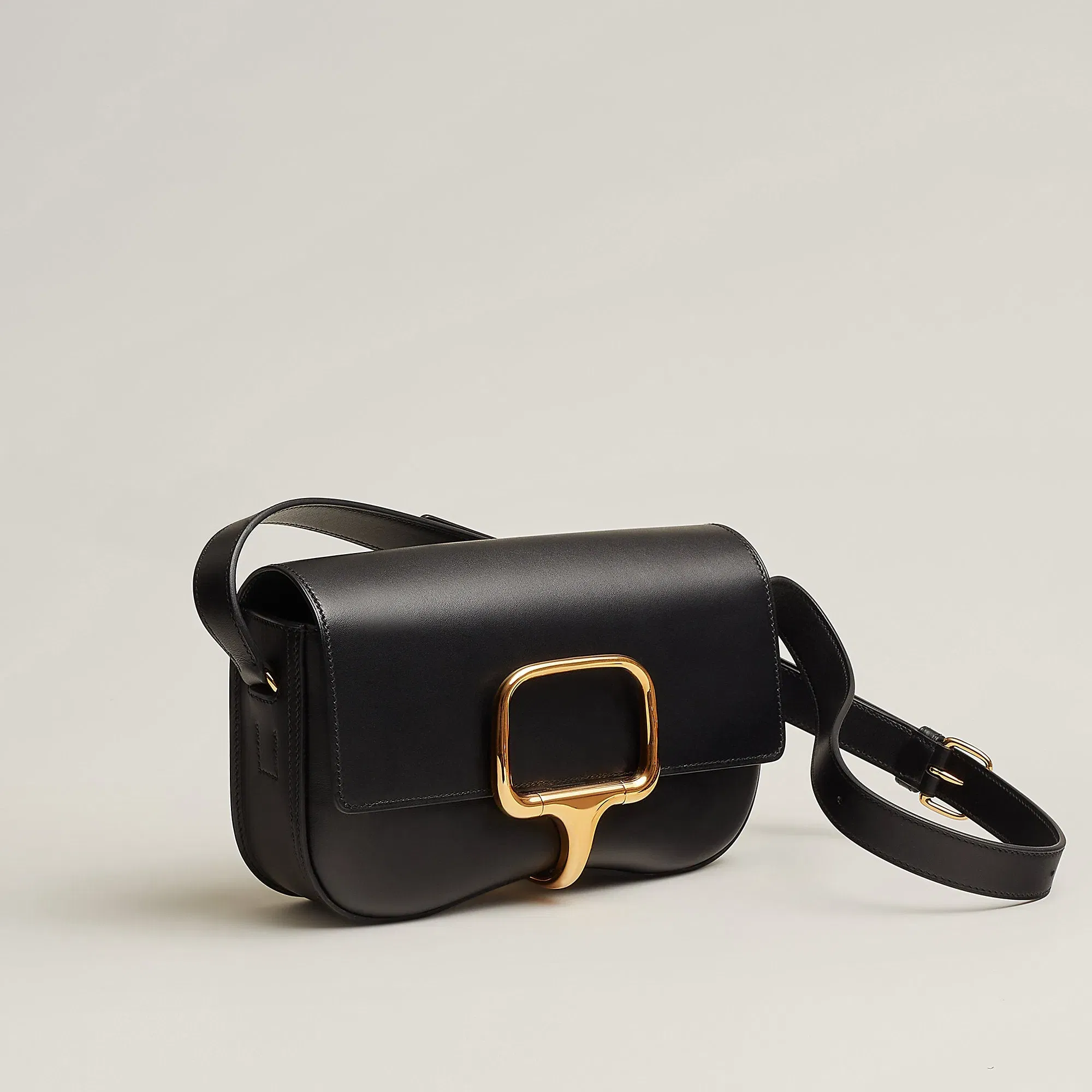 Hermes Herms Della Cavalleria Elan Bag Gold