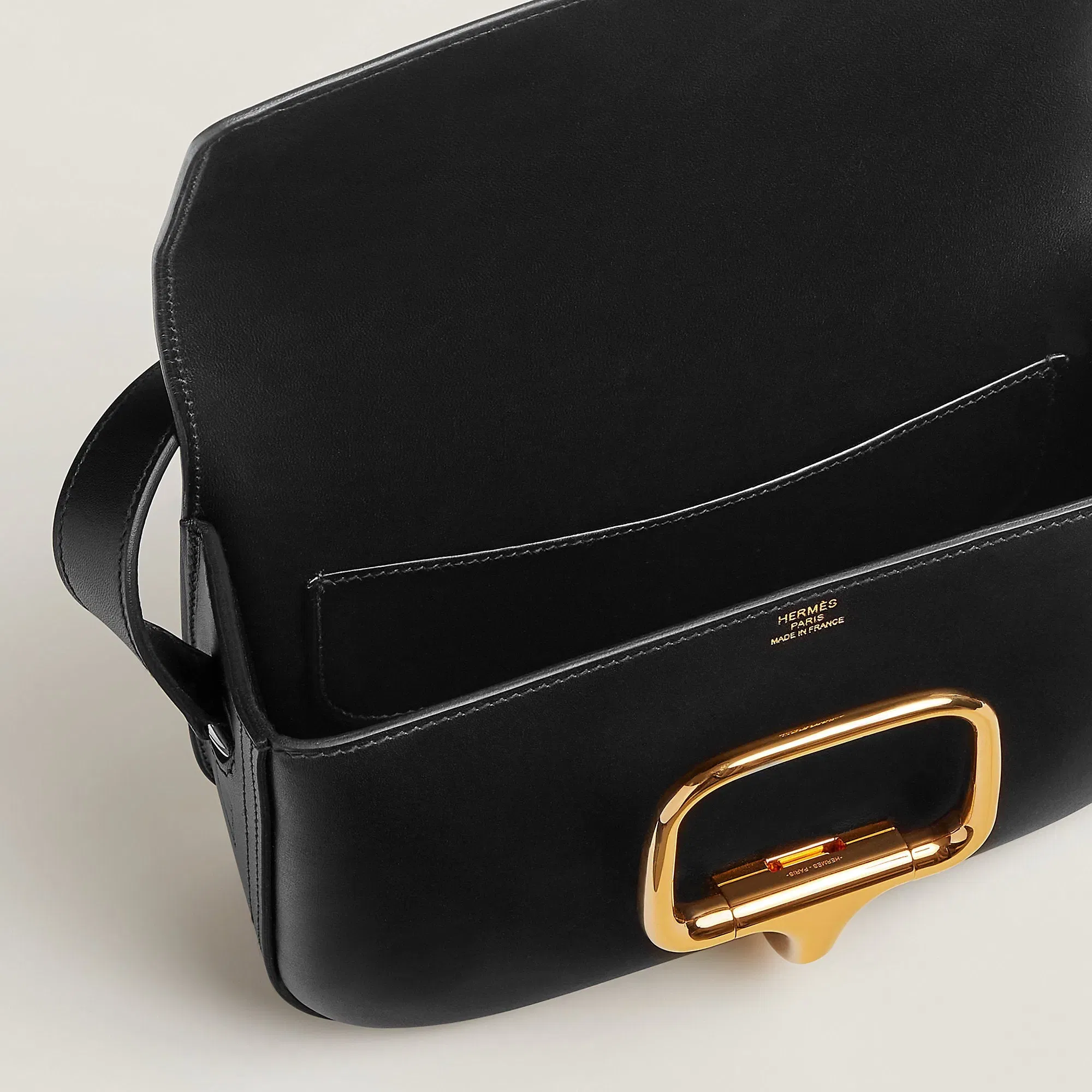 Hermes Herms Della Cavalleria Elan Bag Gold