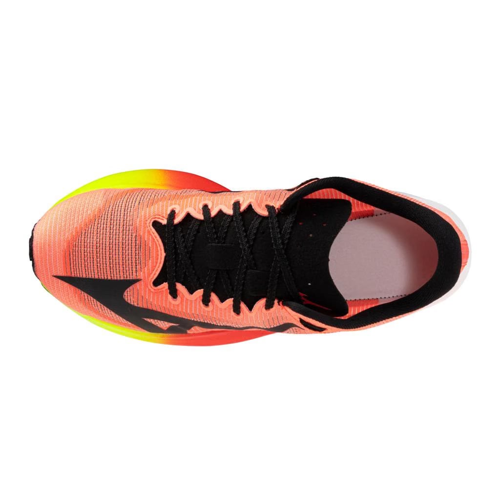 Mizuno Unisex Hyperwarp Pure Running Shoe Lava Orange Black