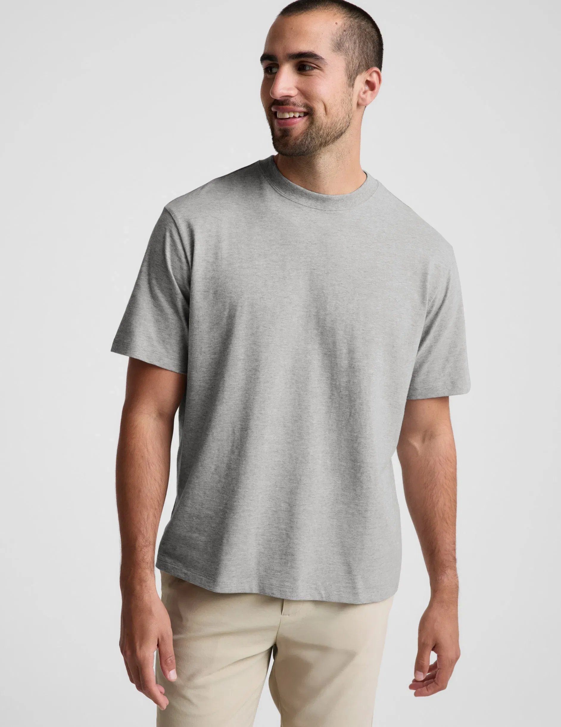 Beyond Yoga SoftKnit Mens Cotton T-Shirt