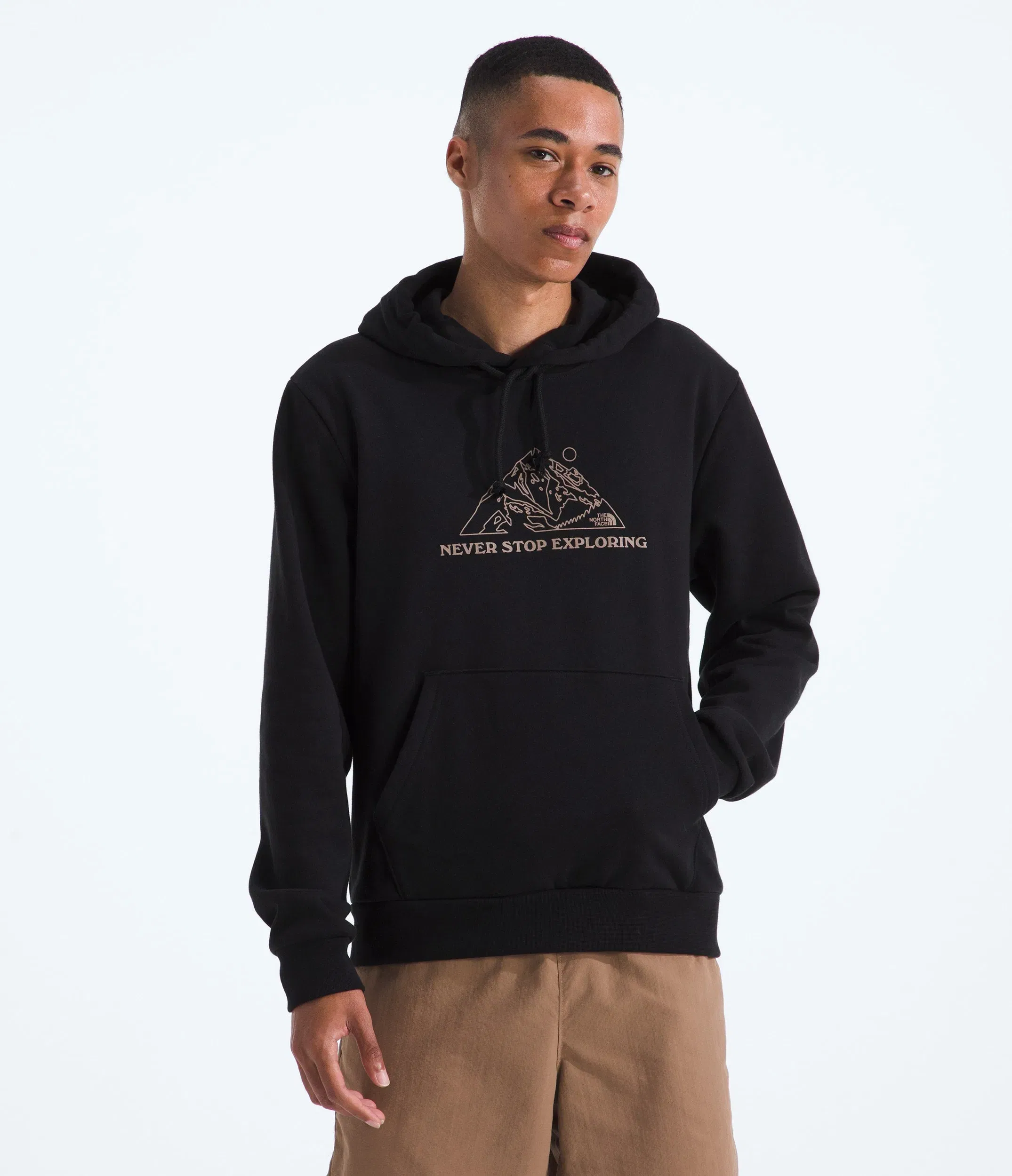 The North Face Men’s Evolution TNF™ MTN Hoodie—Graphic TNF Black