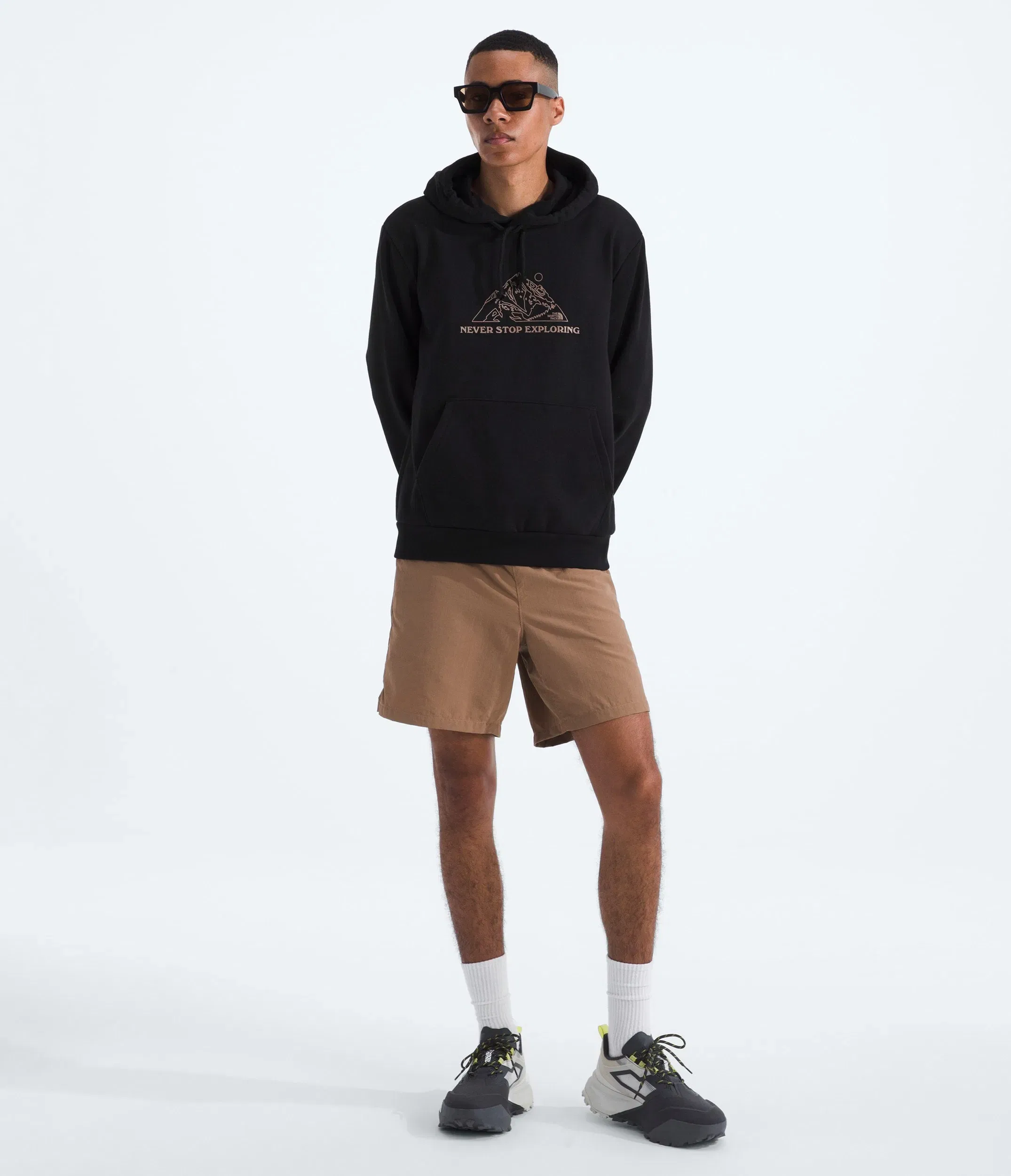 The North Face Men’s Evolution TNF™ MTN Hoodie—Graphic TNF Black