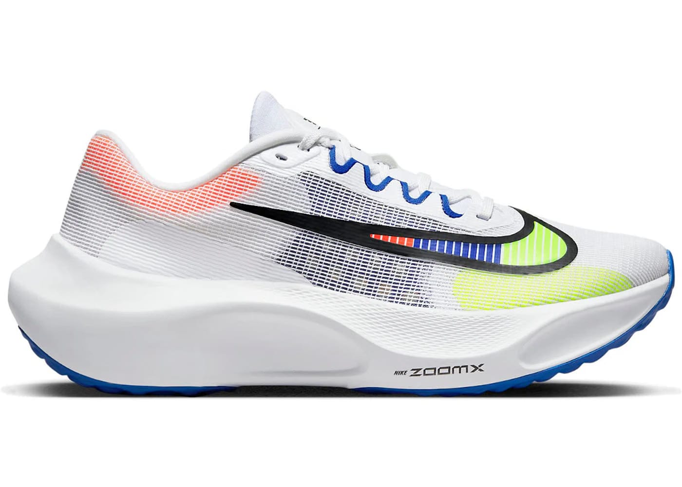 Zoom Fly 5 Premium White Racer Blue Volt