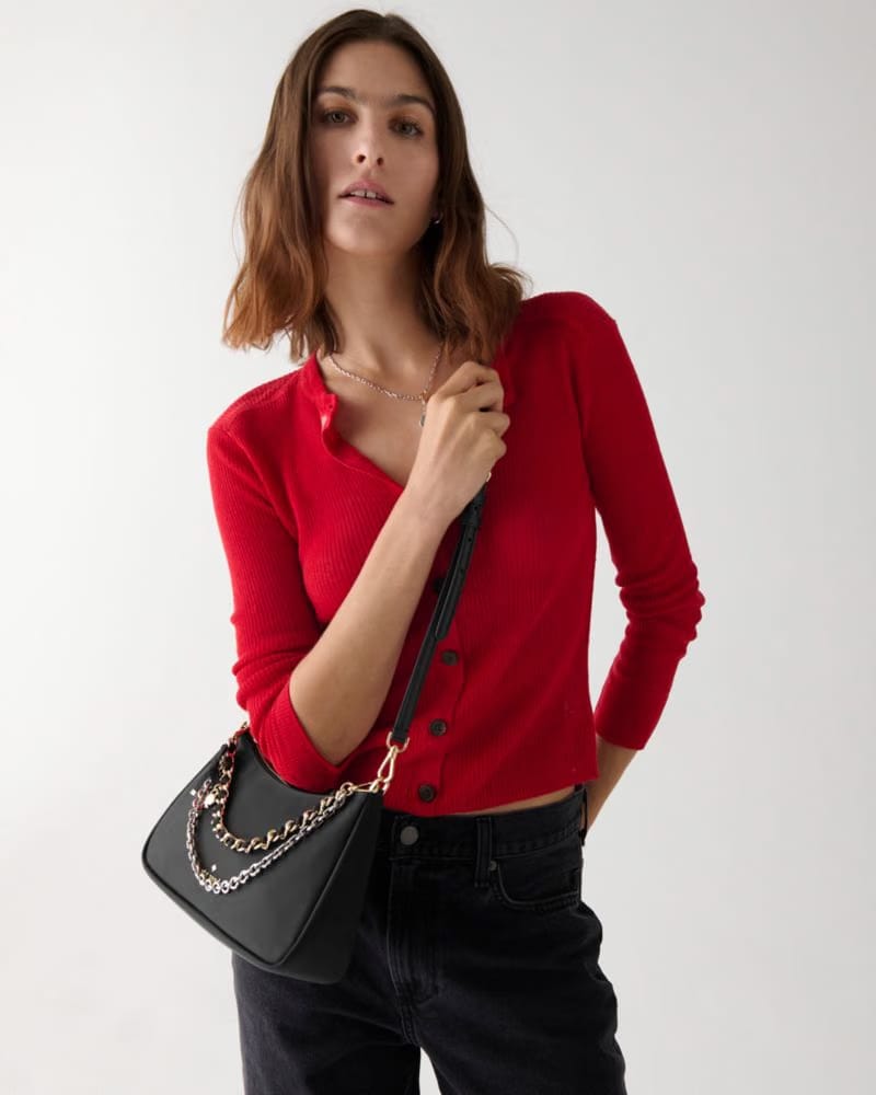 Kate Spade Margot Nylon Convertible Crossbody Black