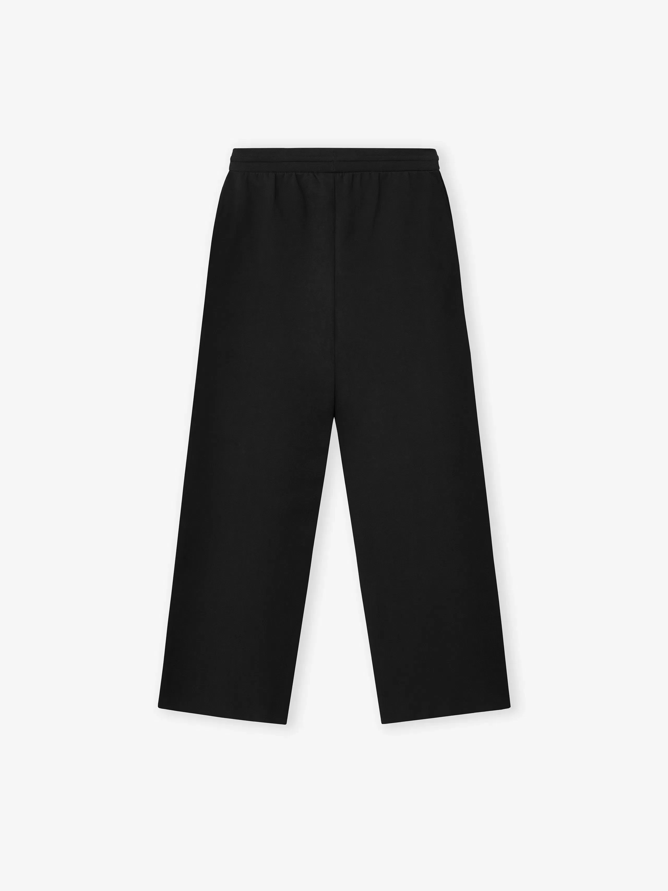 Essentials Double Knit Flared Jogging Pant Black