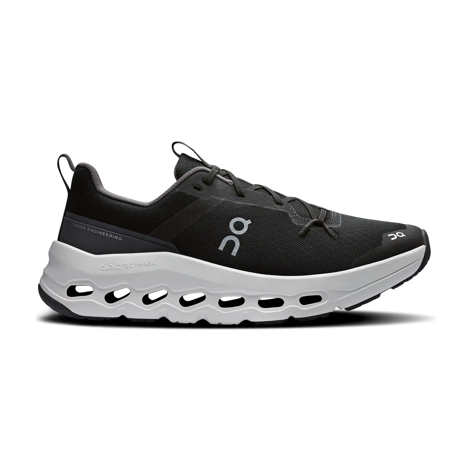 On Cloudleap Black White Kids