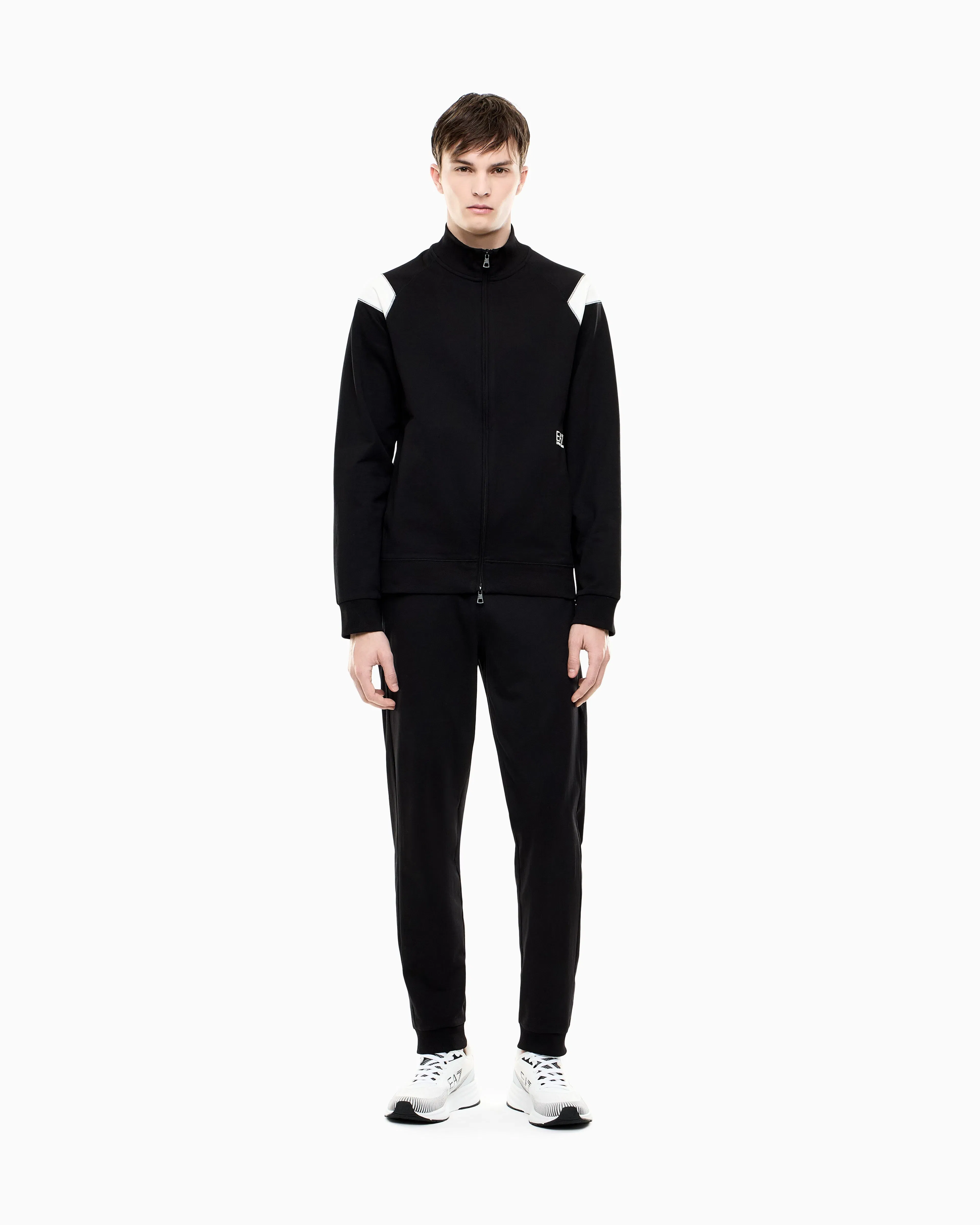EA7 Core Identity cotton tracksuit