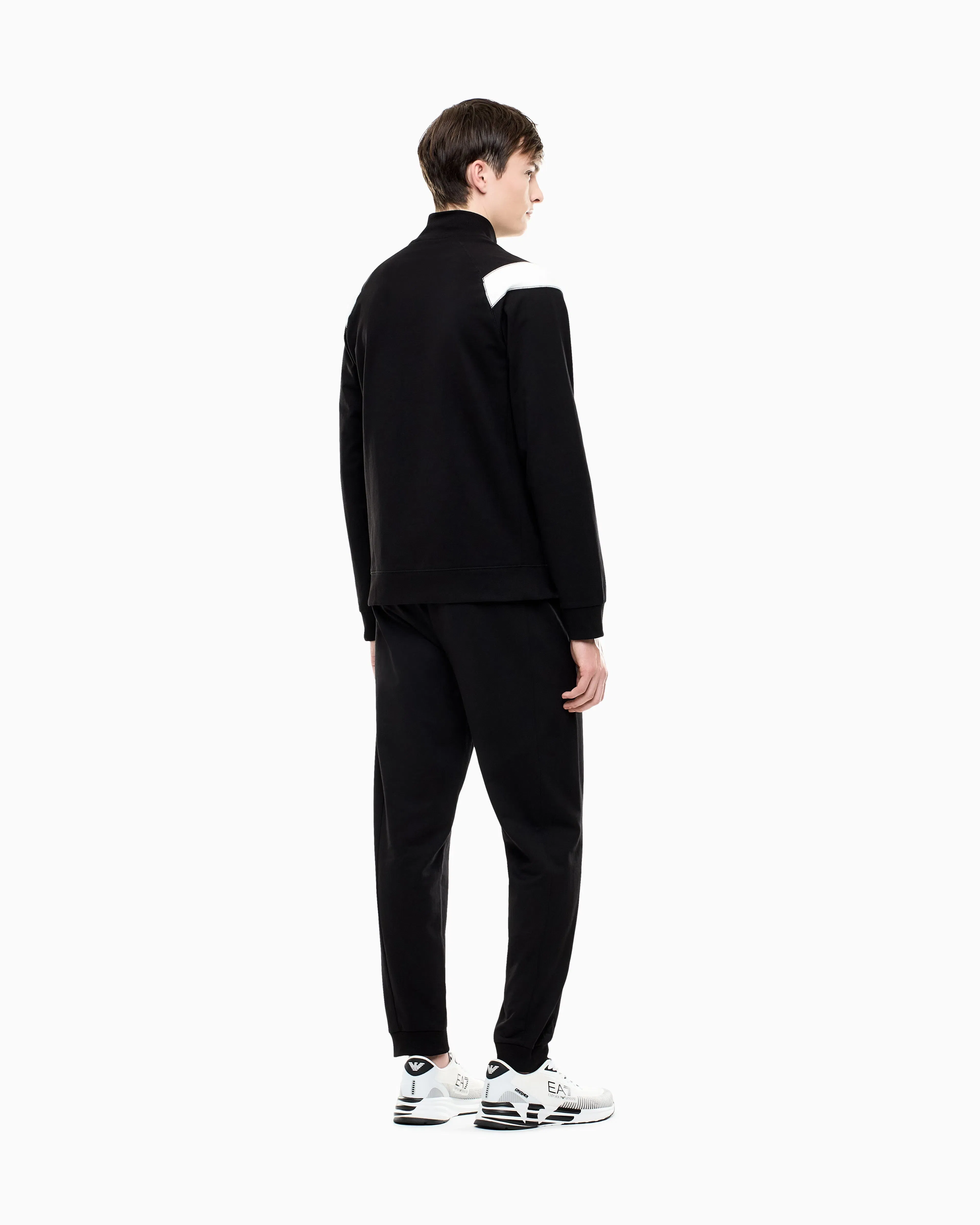 EA7 Core Identity cotton tracksuit