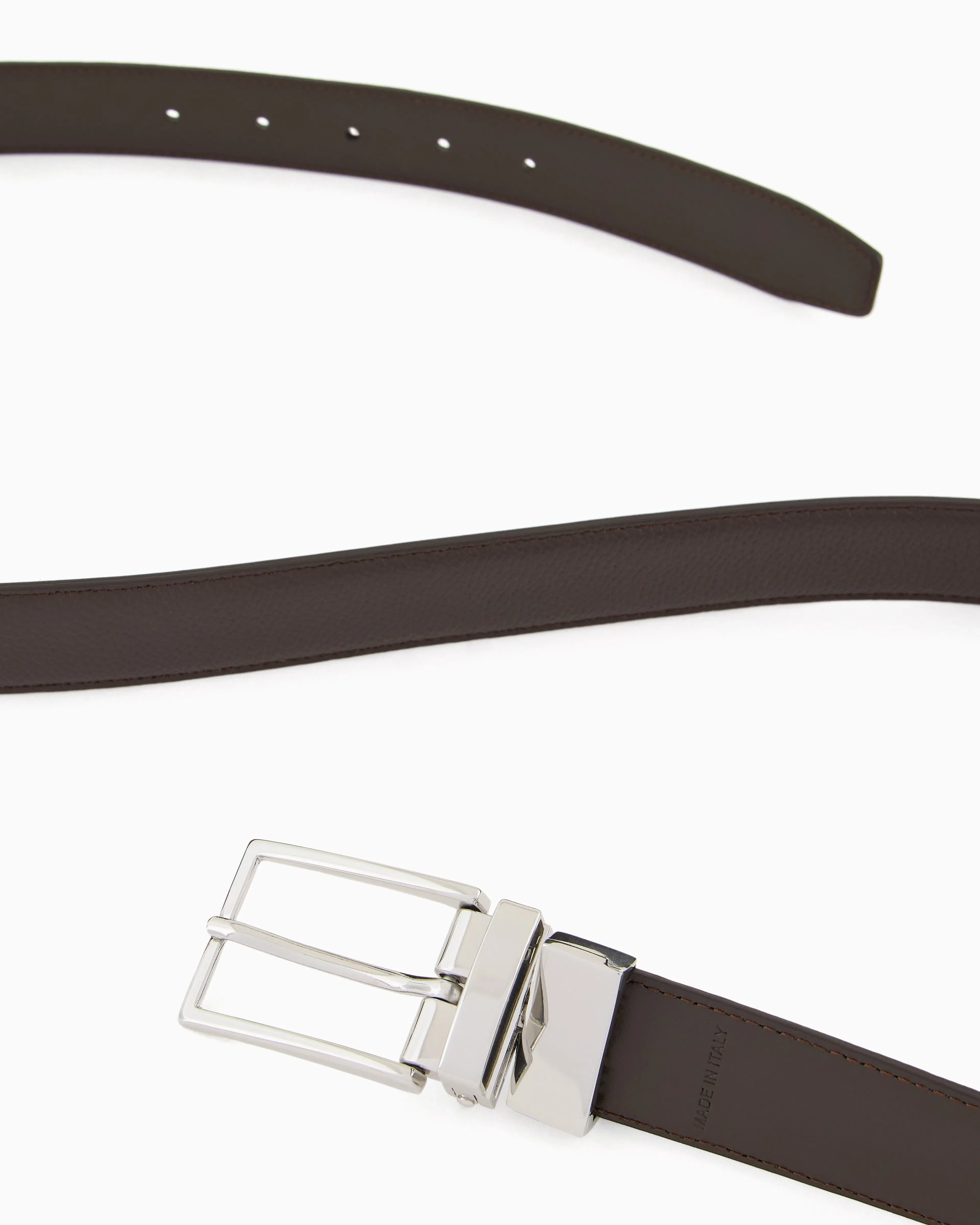 Emporio Armani Reversible leather belt