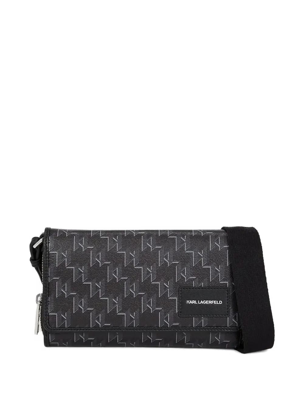 K/Voyage monogram zip-around crossbody bag