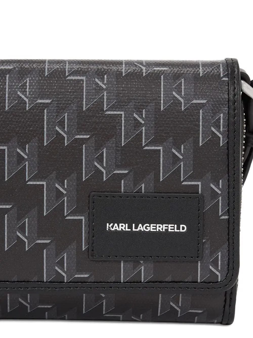 K/Voyage monogram zip-around crossbody bag