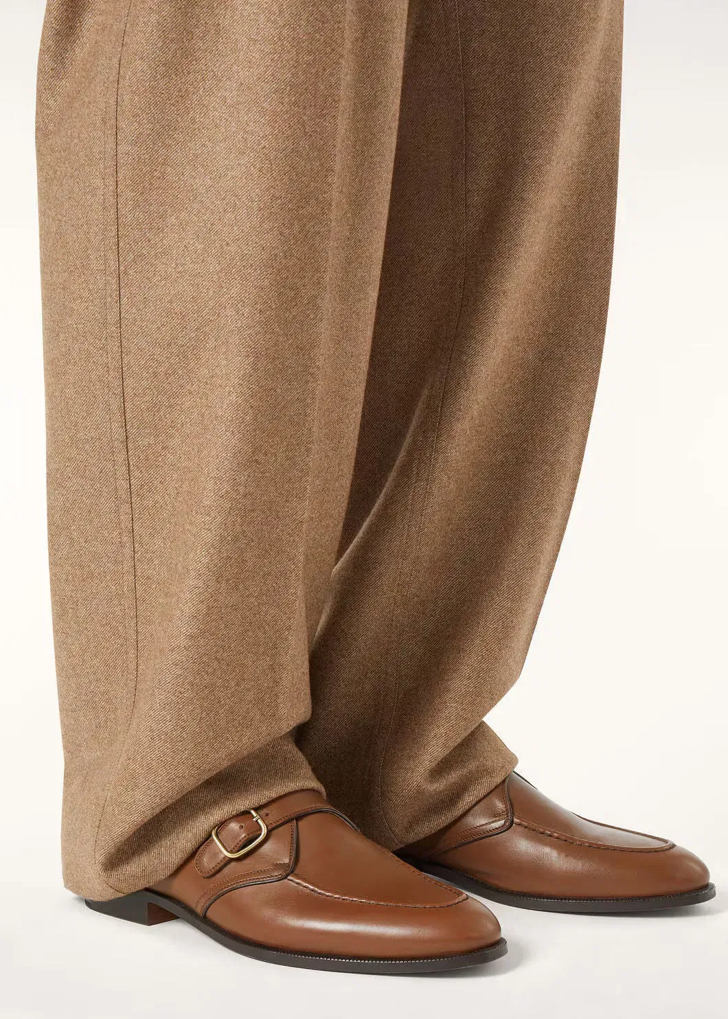 LoroPiana Sergio Walk Derby Noce