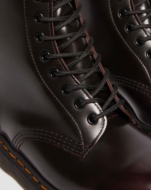 Dr. Martens Arcadia Leather Boots Cherry Red Arcadia - Mens