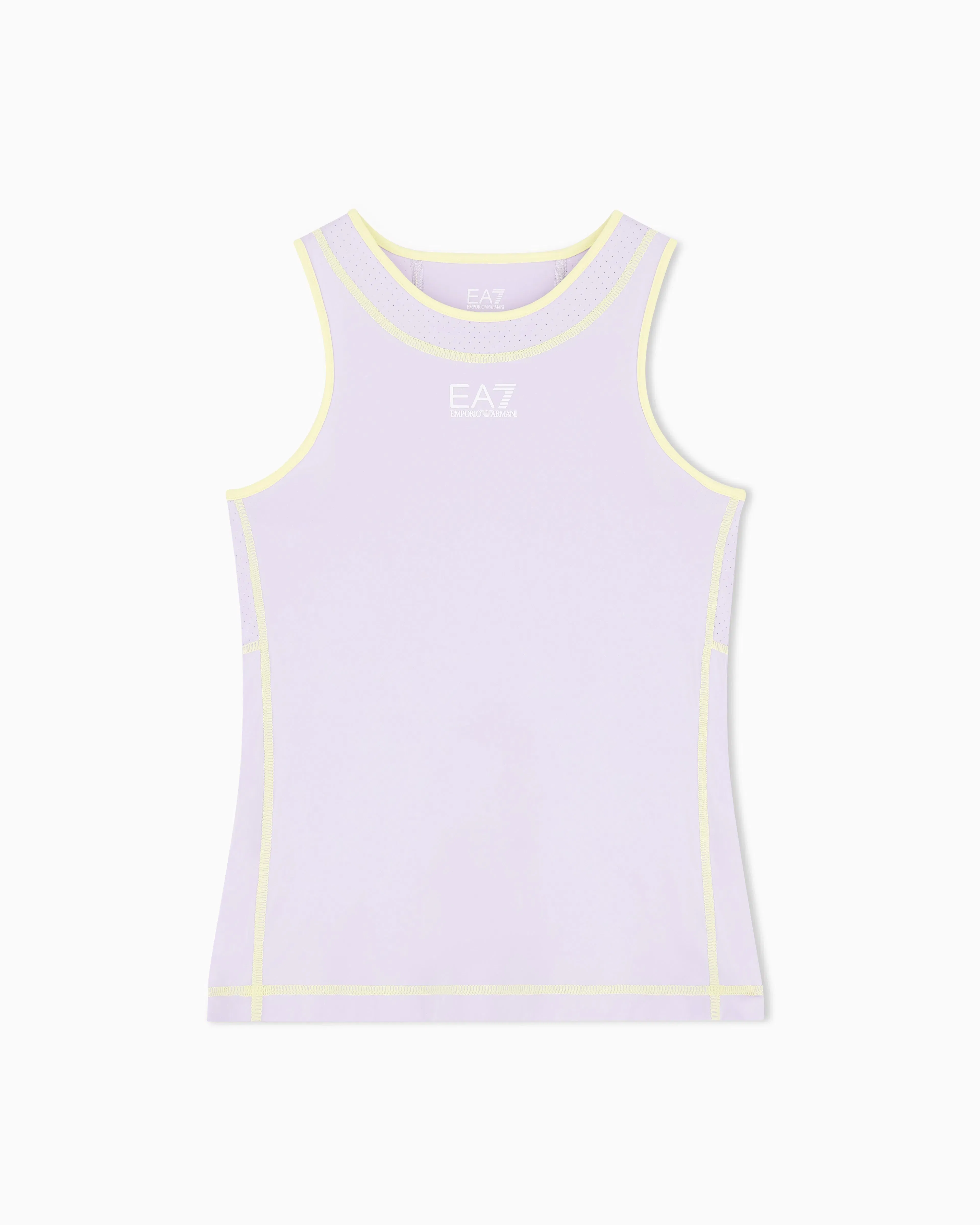 EA7 Tennis Pro tank top in stretch technical fabric