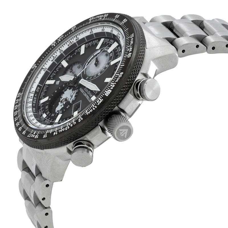 Citizen Promaster World Time Grey Dial Mens Watch