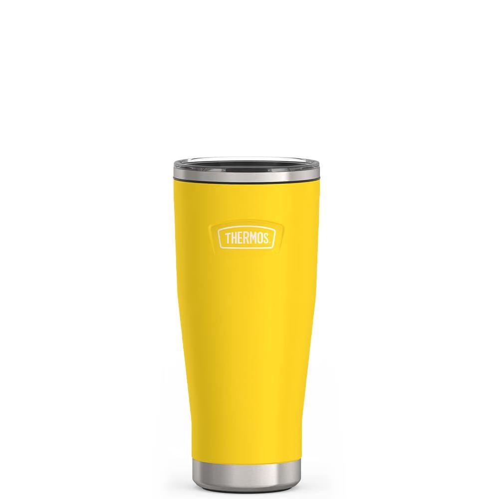 Thermos 18oz Icon Tumbler With Slide Lock Lid Yellow