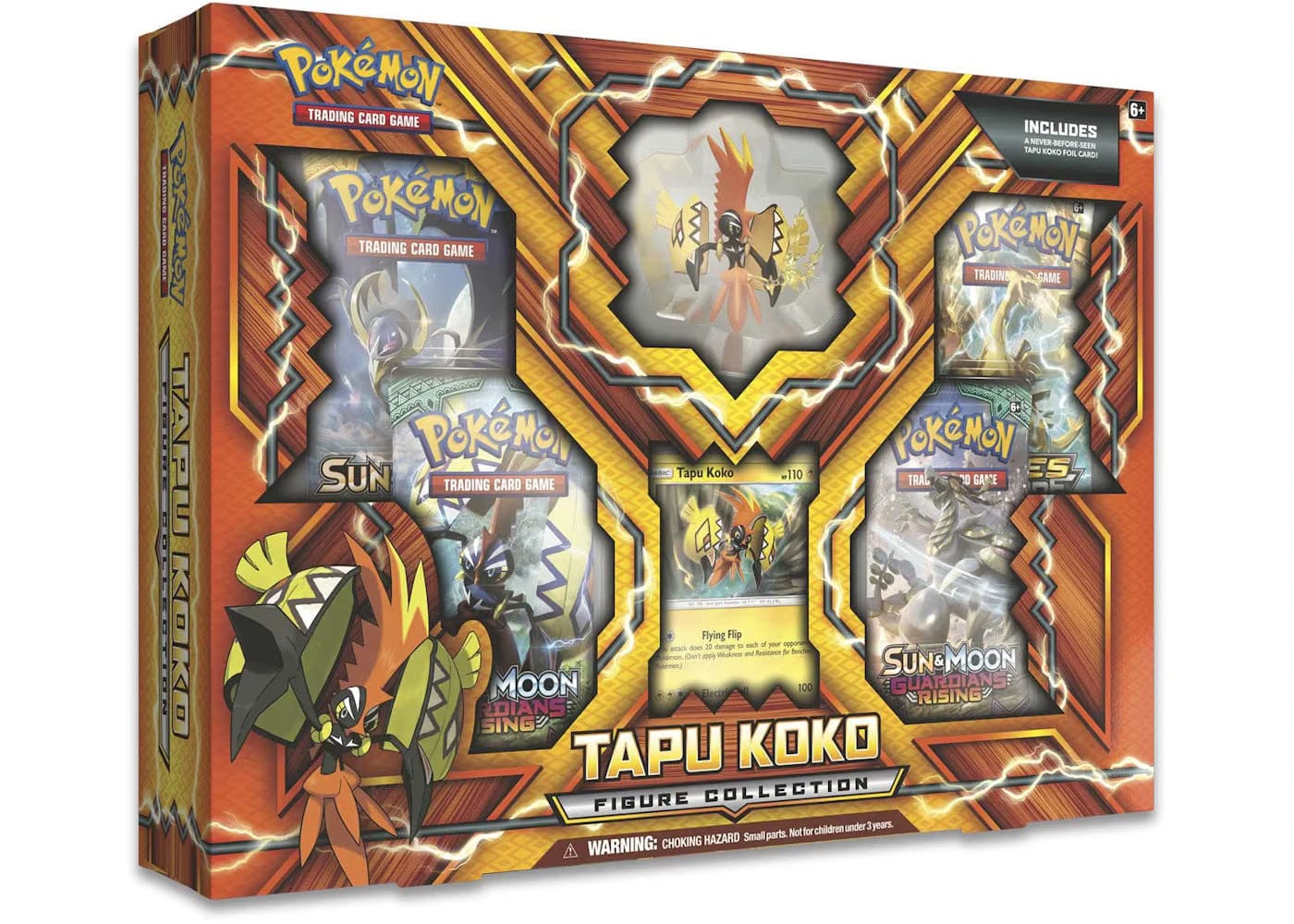 2017 Pokemon Tcg Tapu Koko Figure Collection