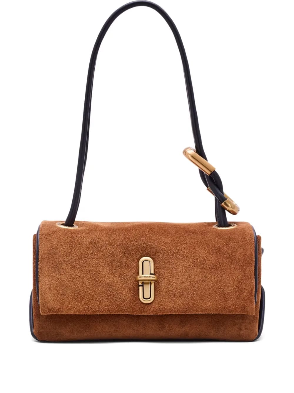 small suede shoulder bag