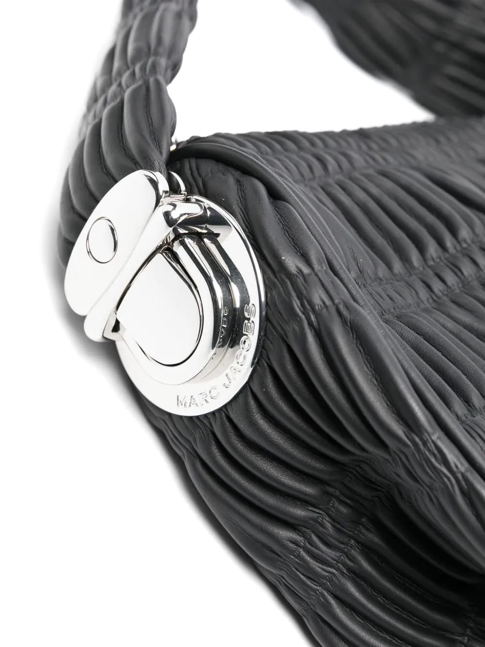 shirred shoulder bag