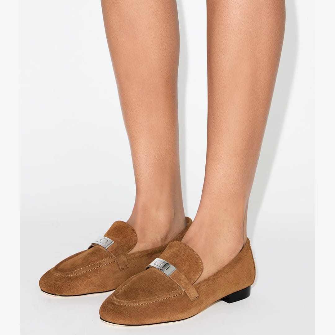 Tory Burch LeeLee Loafer WILD TABACCO