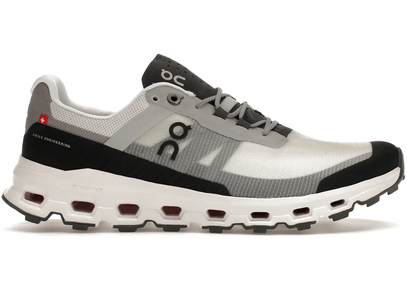 On Running Cloudvista Glacier Grey Black Womens
