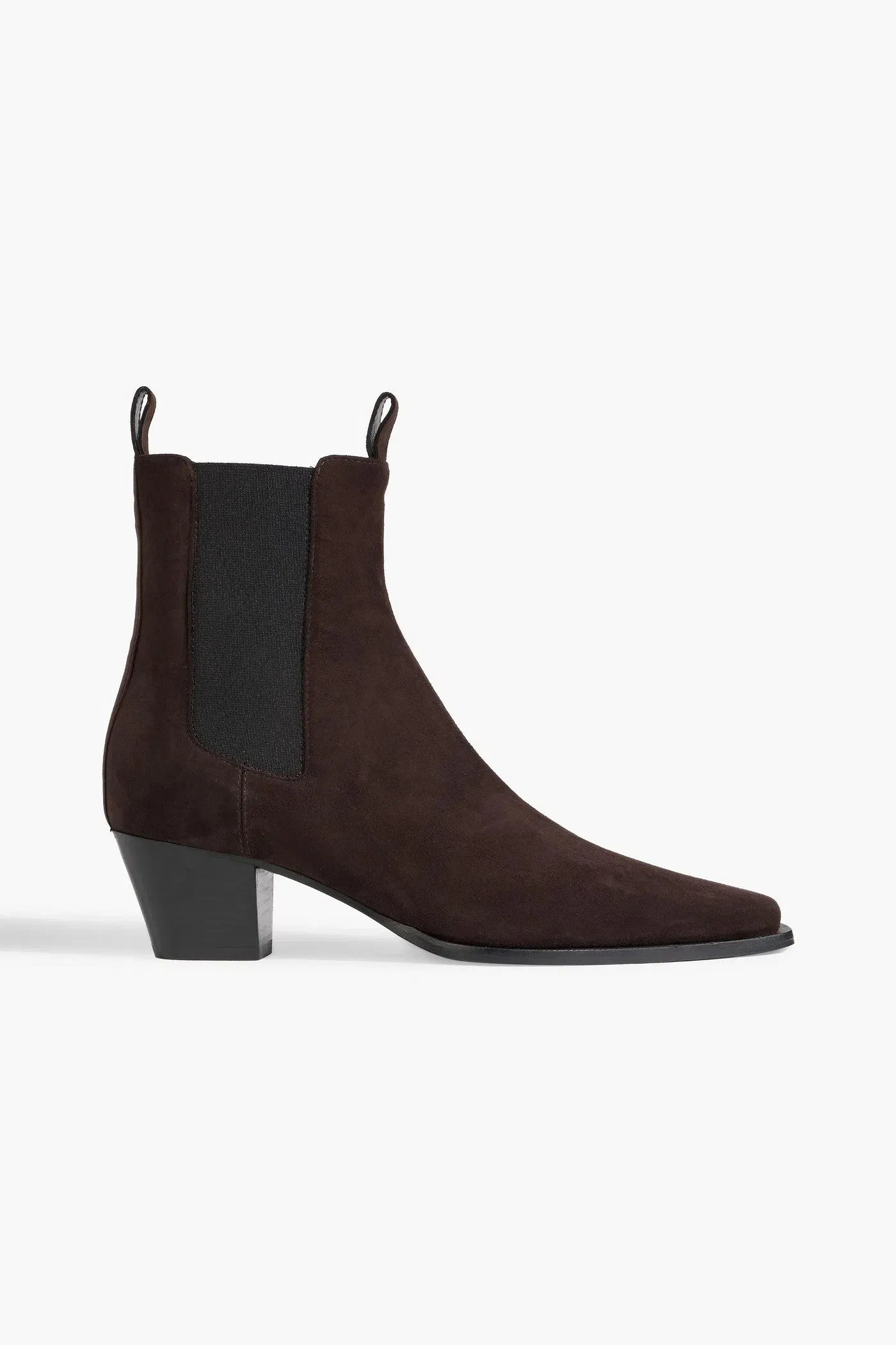 Toteme Suede Chelsea Boots Brown Women's