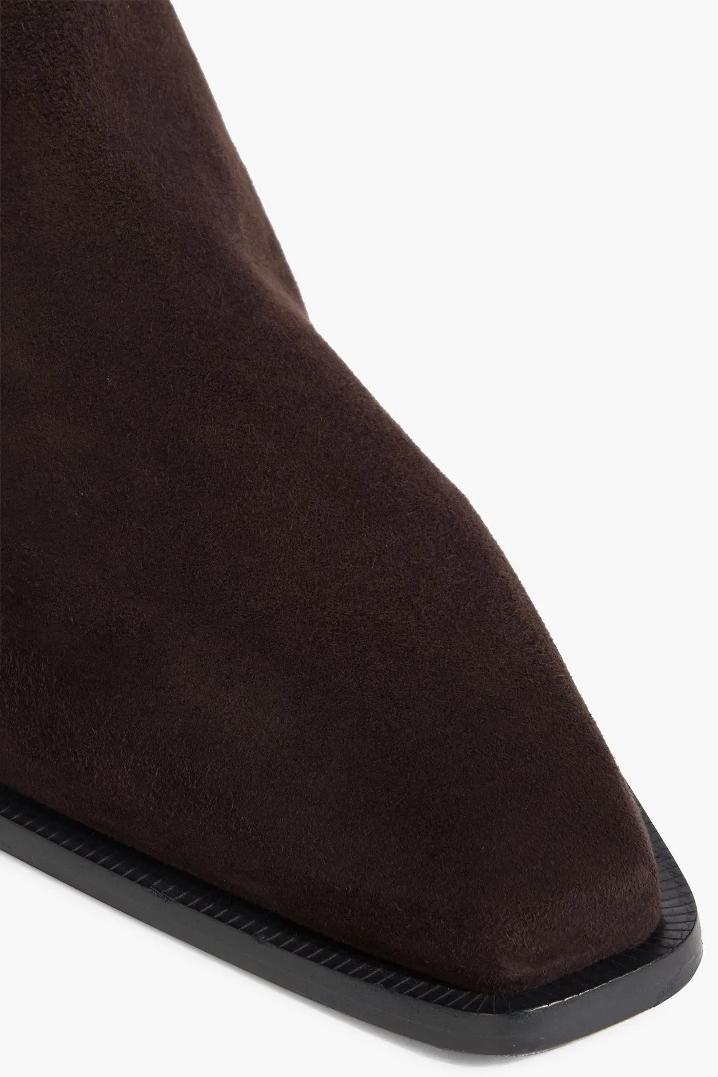 Toteme Suede Chelsea Boots Brown Women's