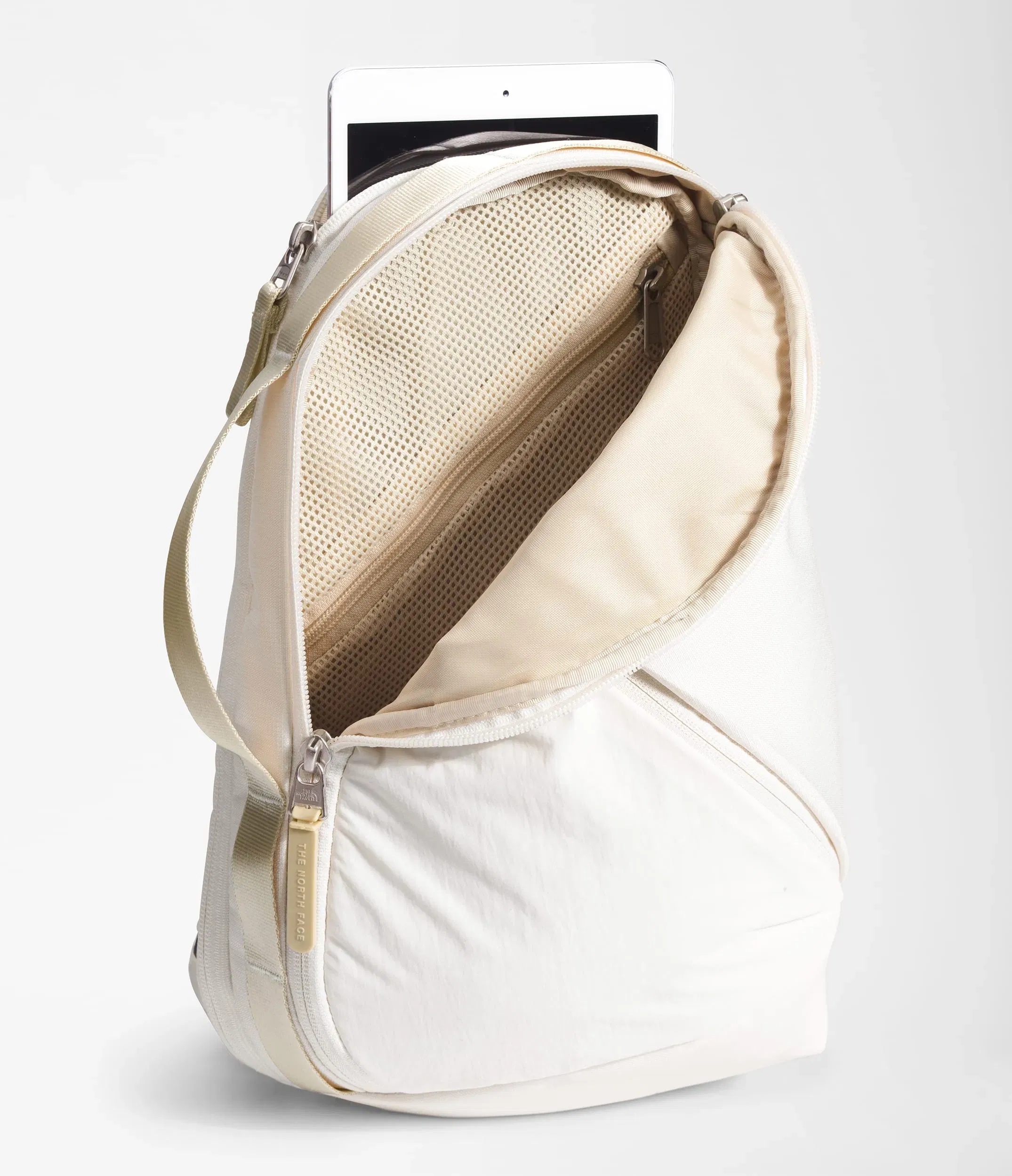 The North Face Women’s Isabella Sling Gardenia White Dark Heather-Gravel