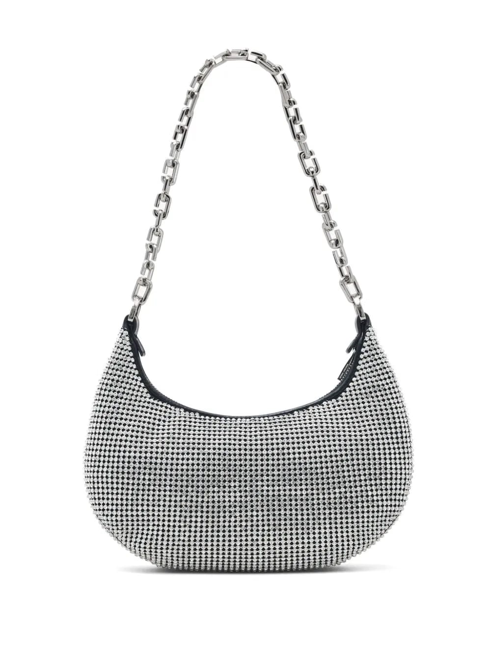 The Rhinestone Small Curve shoulder bag
