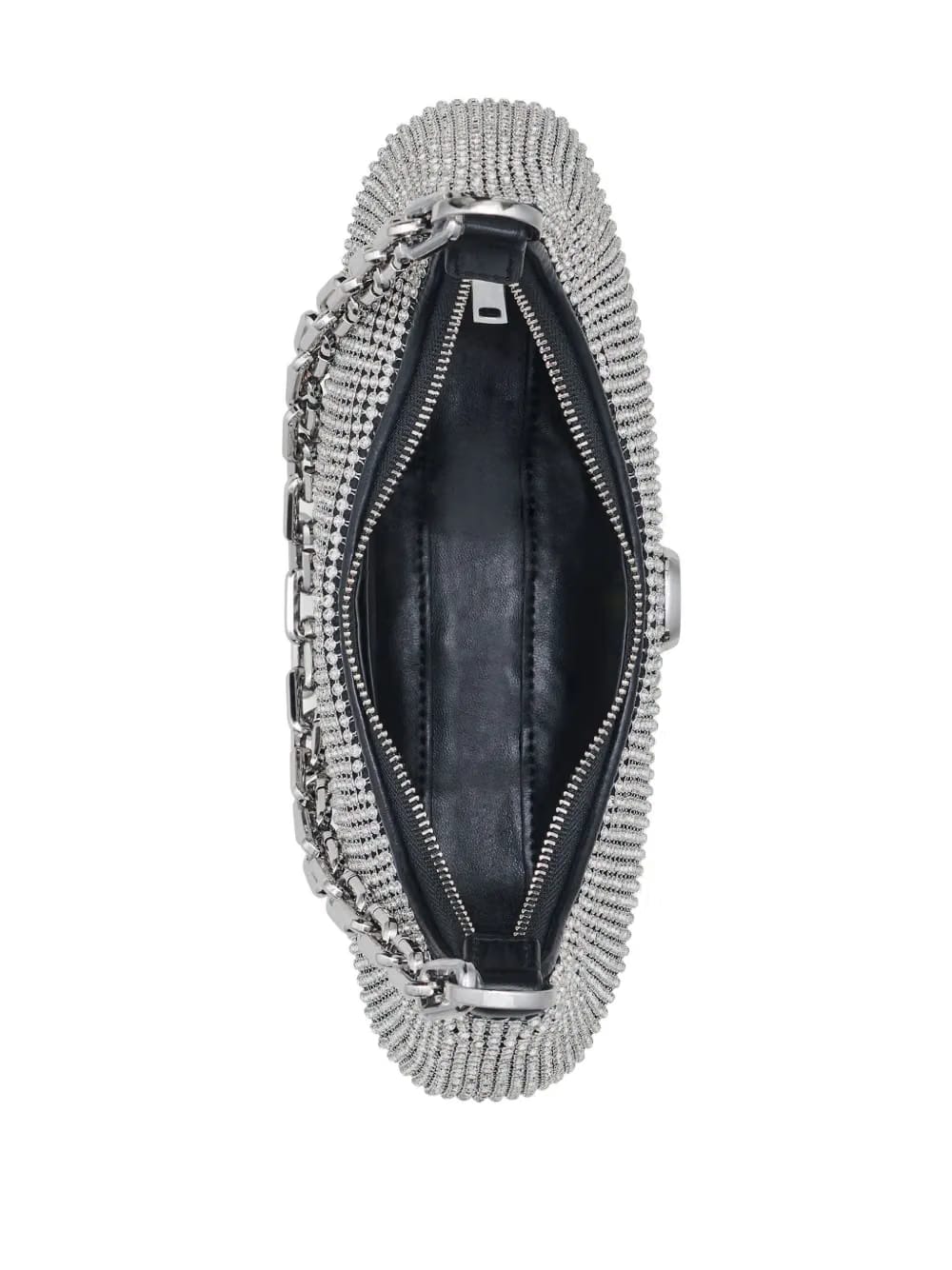 The Rhinestone Small Curve shoulder bag